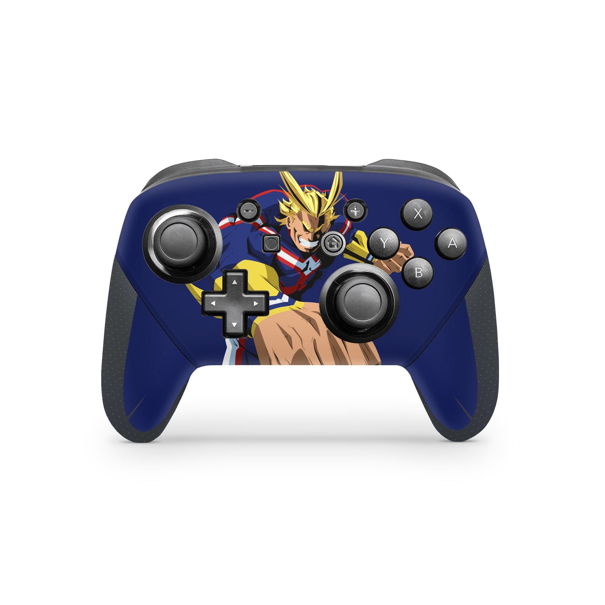 A video game skin featuring a Metallic Fury Claws 7 design for the Nintendo Switch Pro Controller.