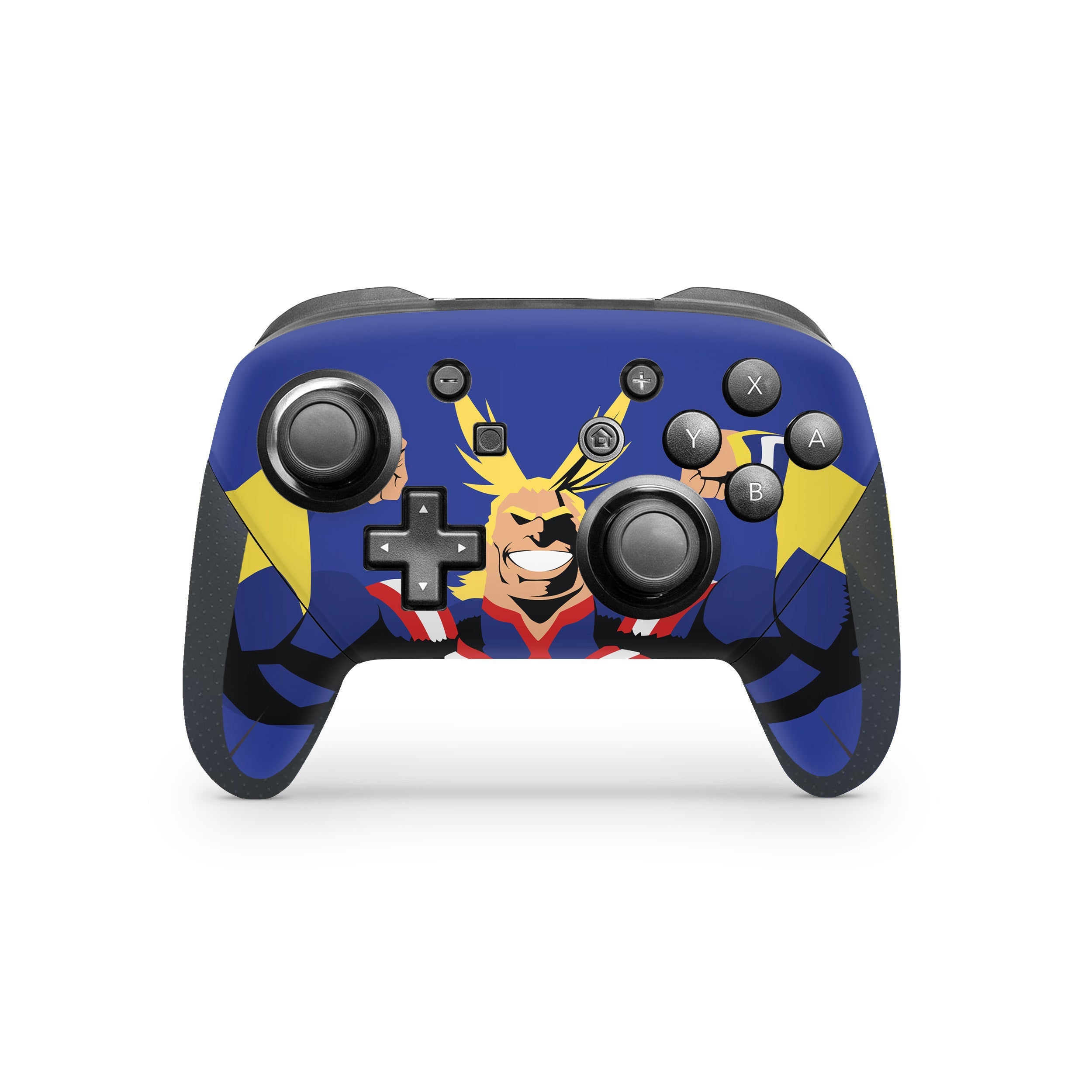 A video game skin featuring a Symbol of Peace 1 design for the Nintendo Switch Pro Controller.