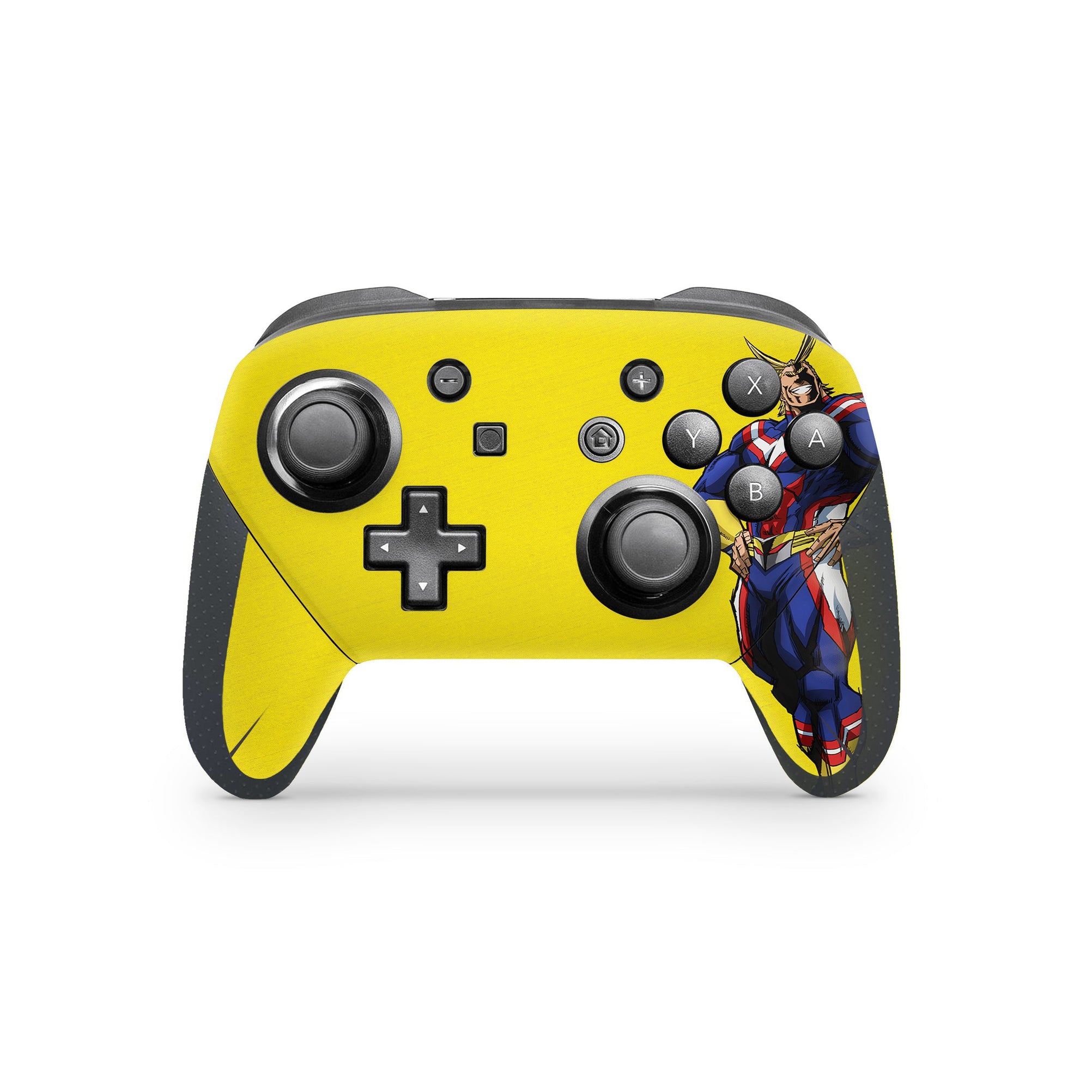 A video game skin featuring a Symbol of Peace 3 design for the Nintendo Switch Pro Controller.