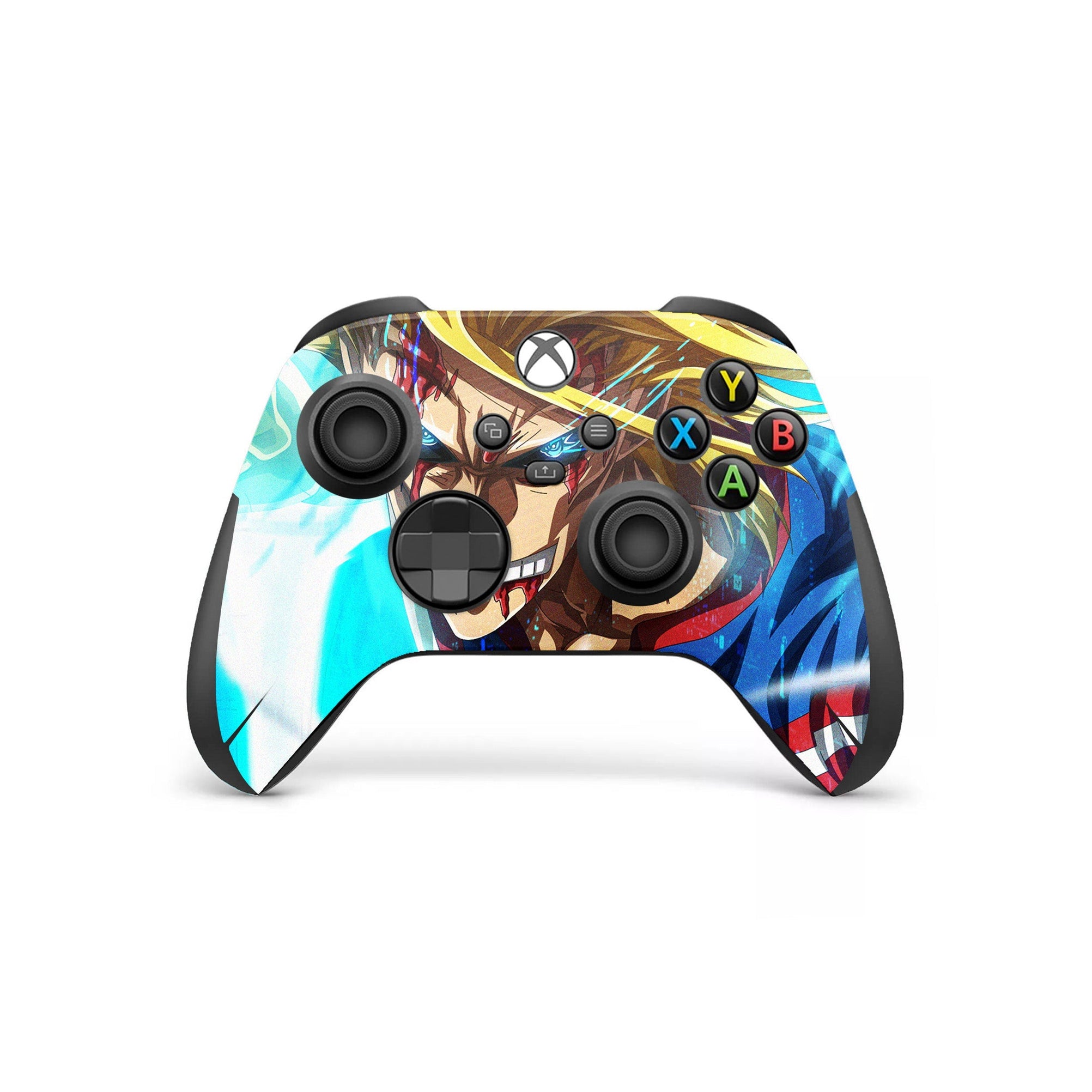 A video game skin featuring a Symbol of Peace 4 design for the Xbox Series X Controller.