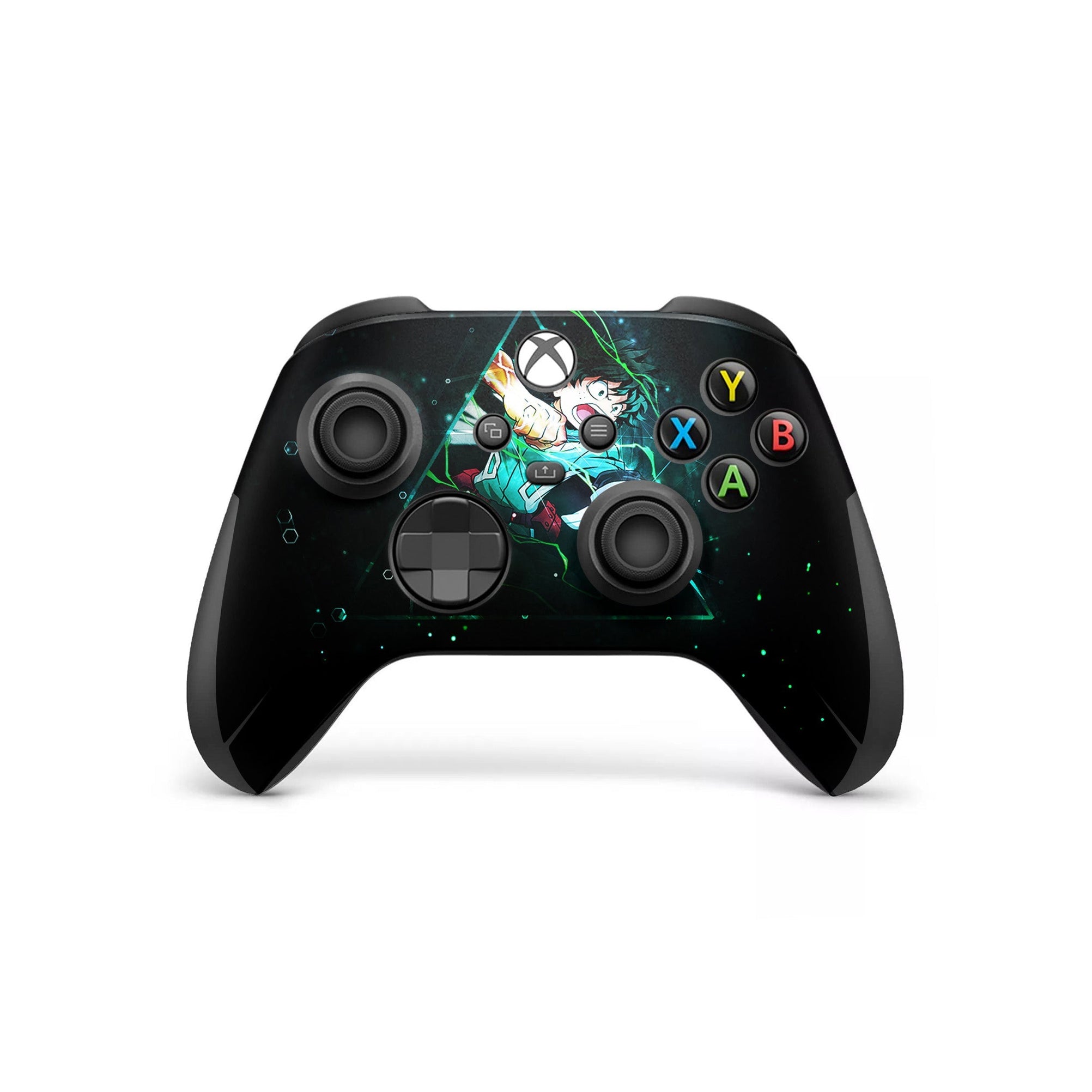 A video game skin featuring a Deku's Journey 2 design for the Xbox Series X Controller.