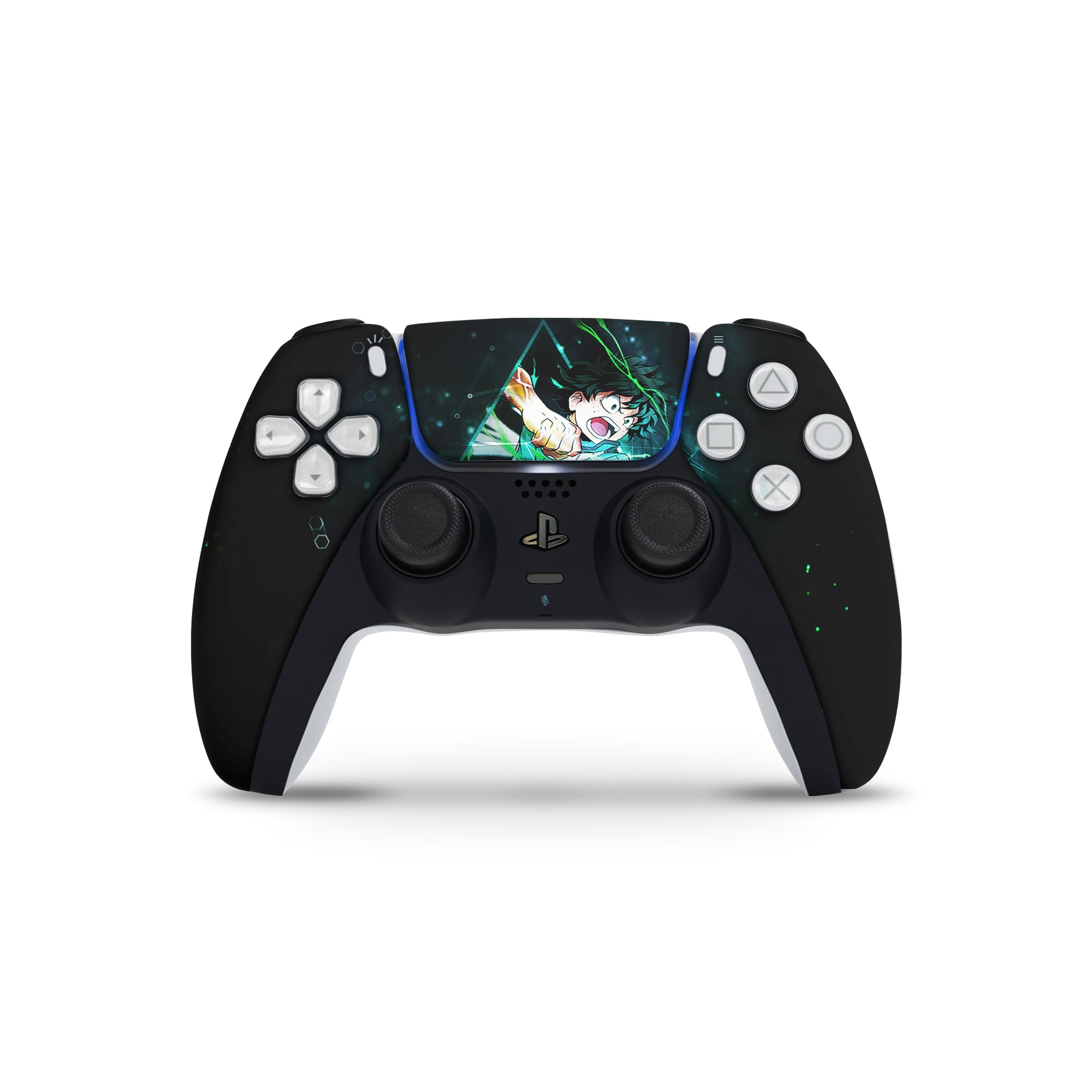 A video game skin featuring a Deku's Journey 2 design for the PS5 Controller.