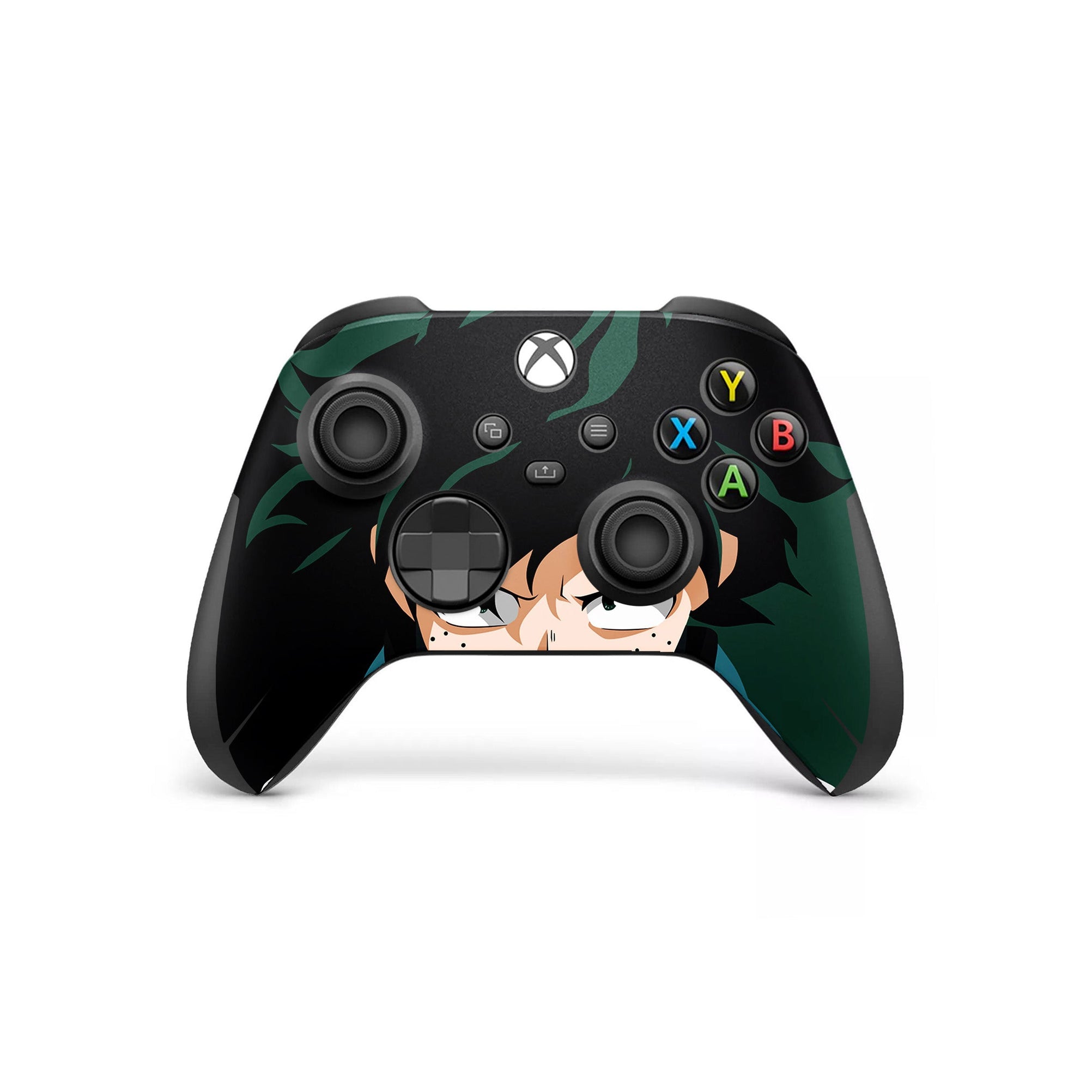 A video game skin featuring a Deku's Journey 3 design for the Xbox Series X Controller.