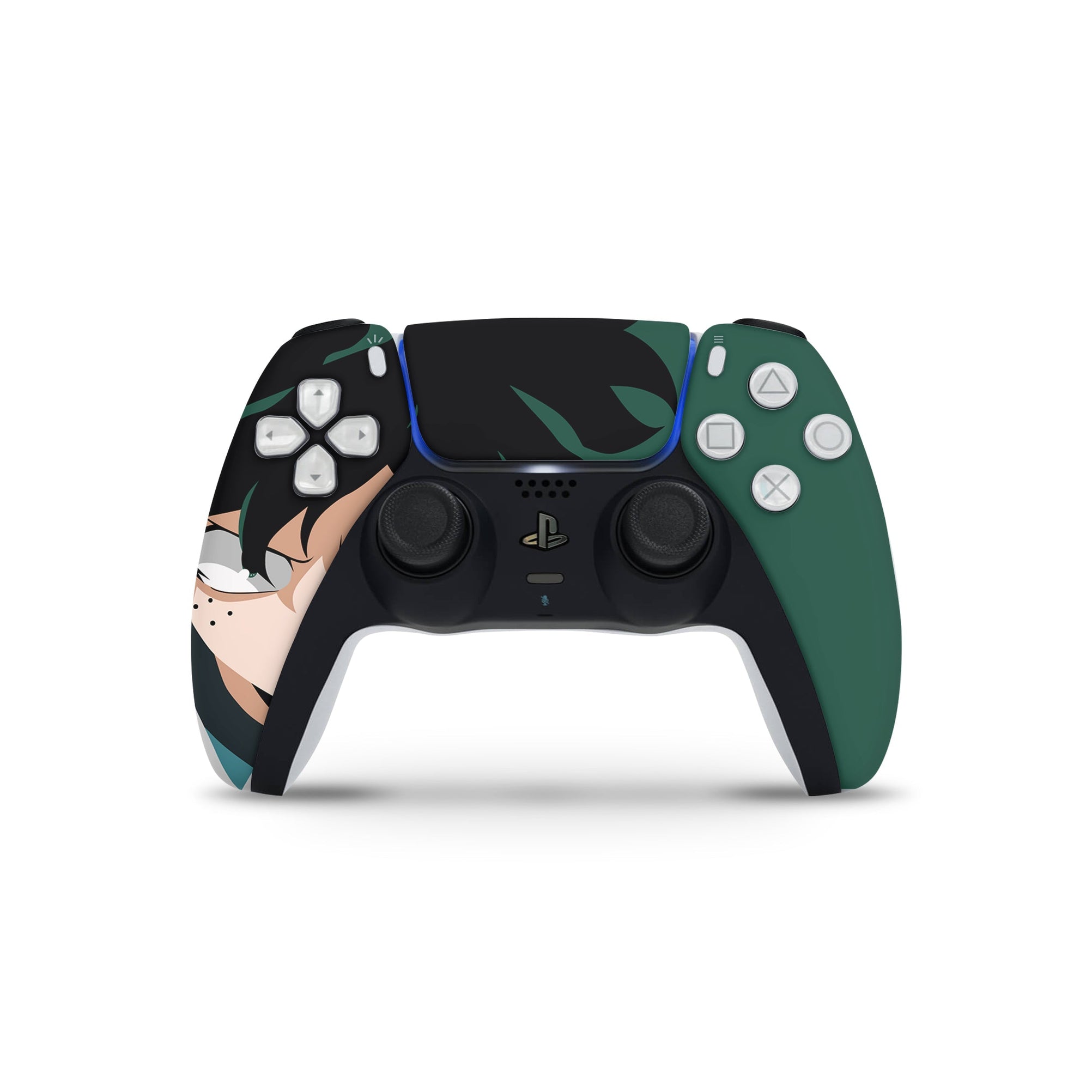 A video game skin featuring a Deku's Journey 3 design for the PS5 Controller.