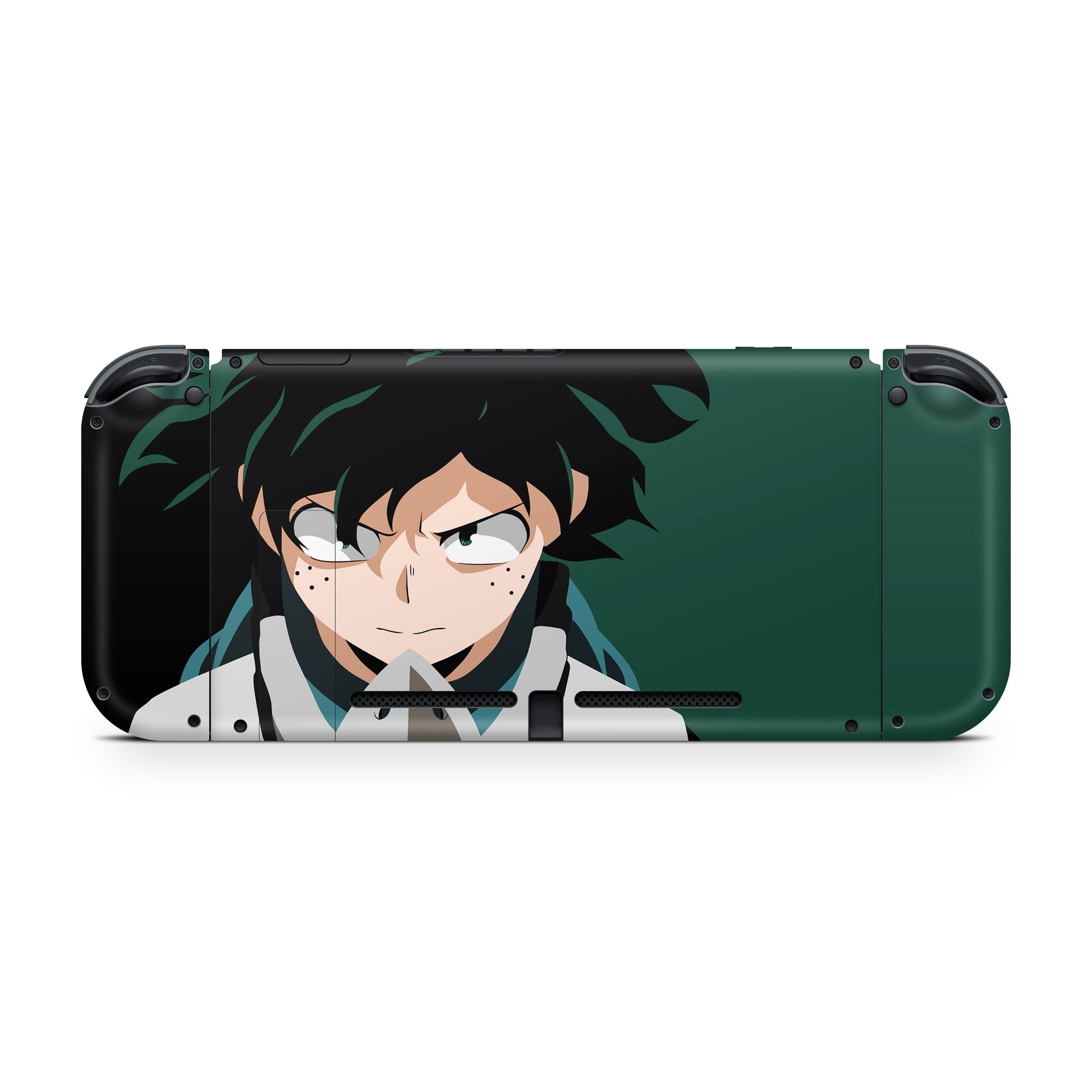 A video game skin featuring a Deku's Journey 3 design for the Nintendo Switch.