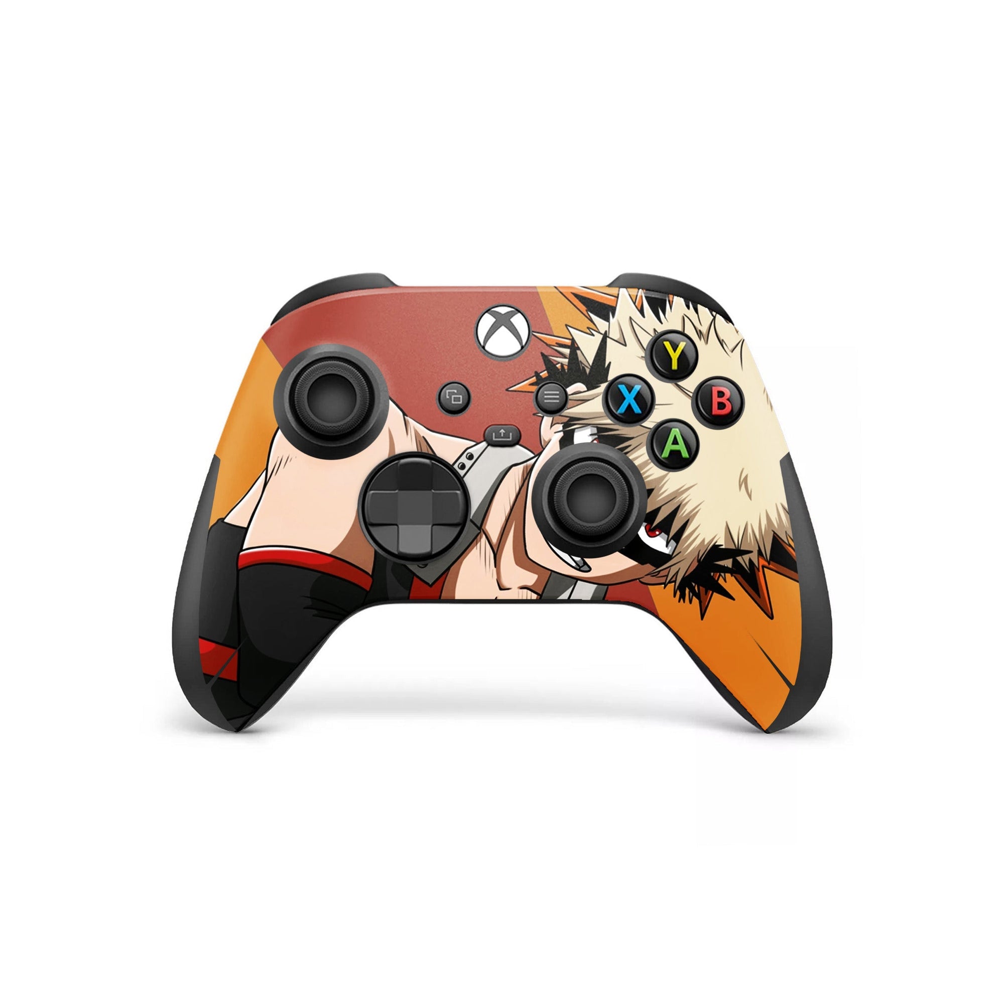 A video game skin featuring a Explosive Force 5 design for the Xbox Series X Controller.