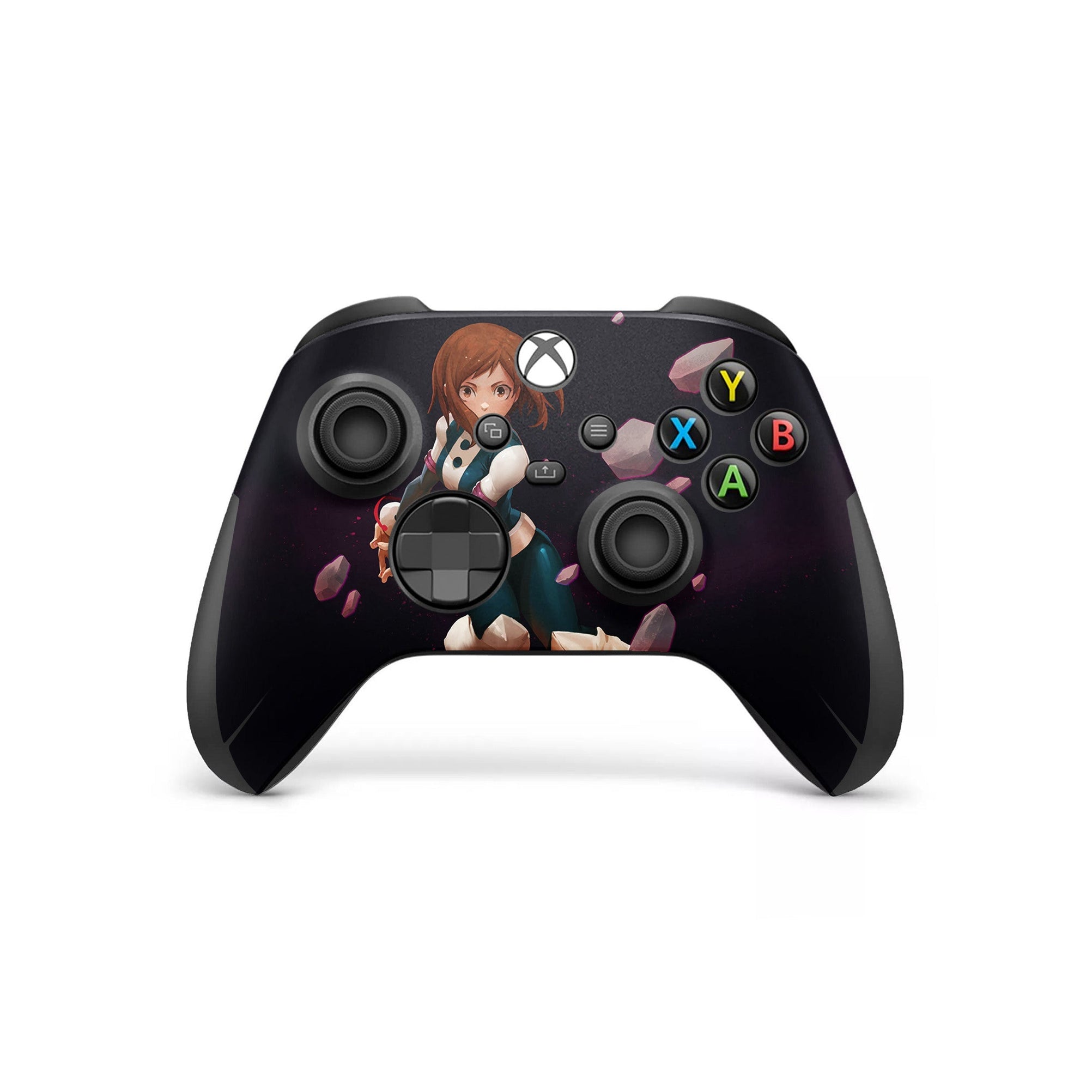 A video game skin featuring a Gravity Hero 1 design for the Xbox Series X Controller.