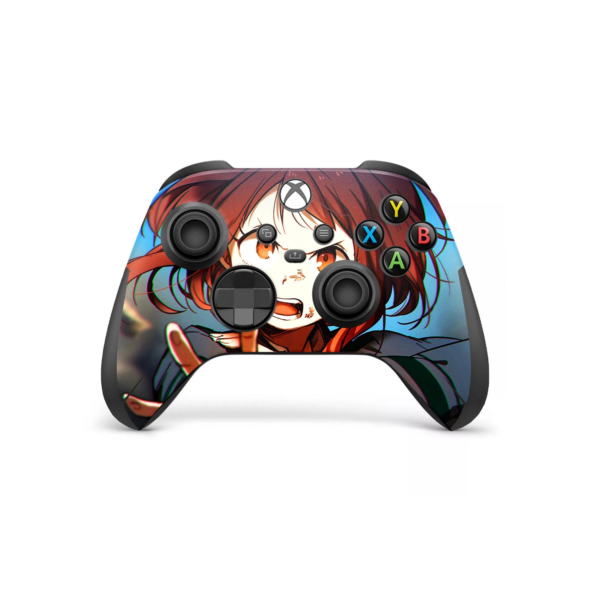 A video game skin featuring a Gravity Hero 3 design for the Xbox Series Wireless Controller.