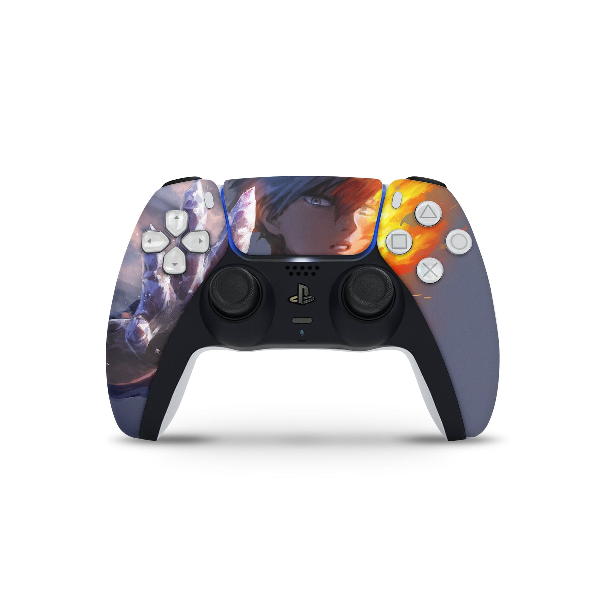 A video game skin featuring a Dual Elements 1 design for the PS5 Controller.