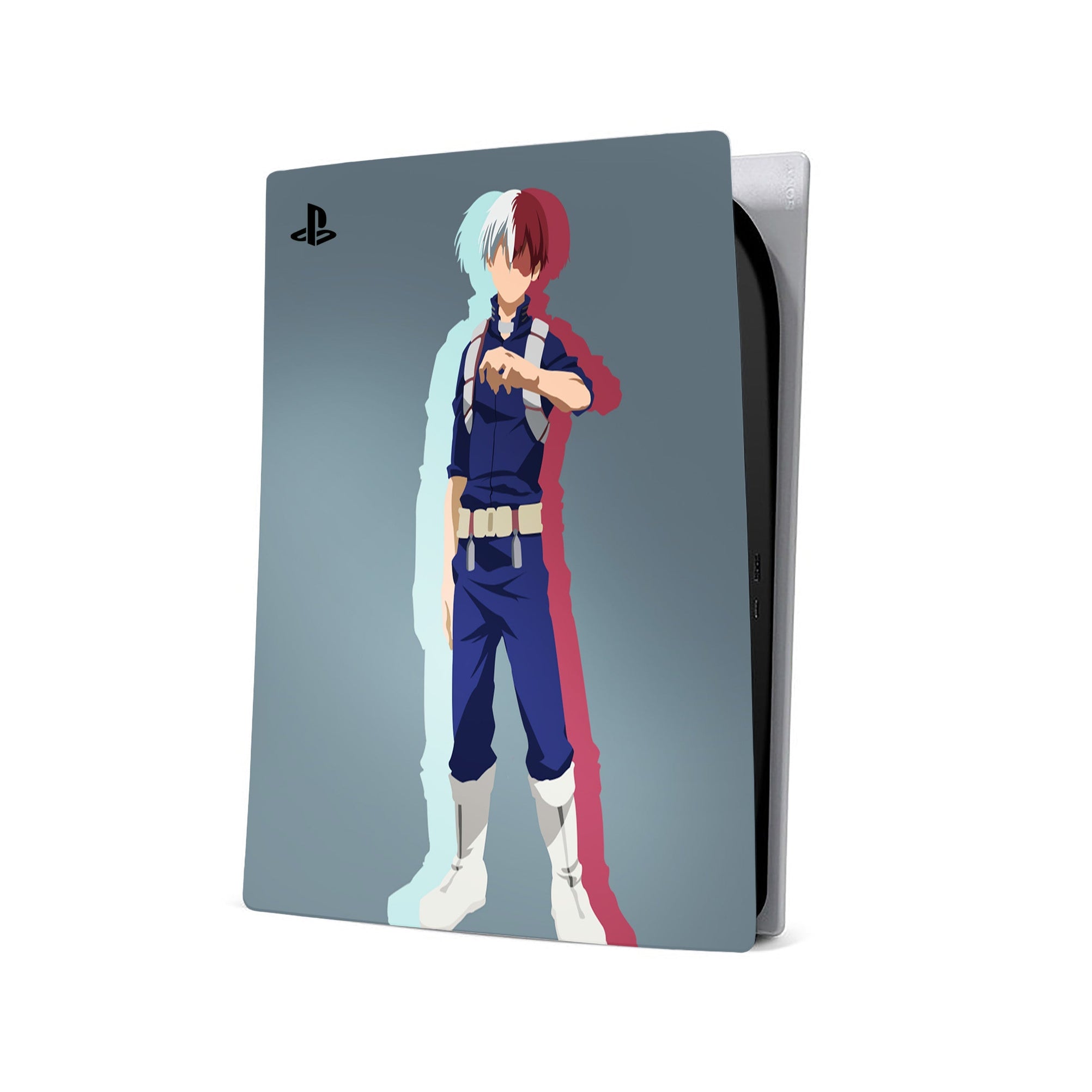 A video game skin featuring a Dual Elements 2 design for the PS5 Digital.