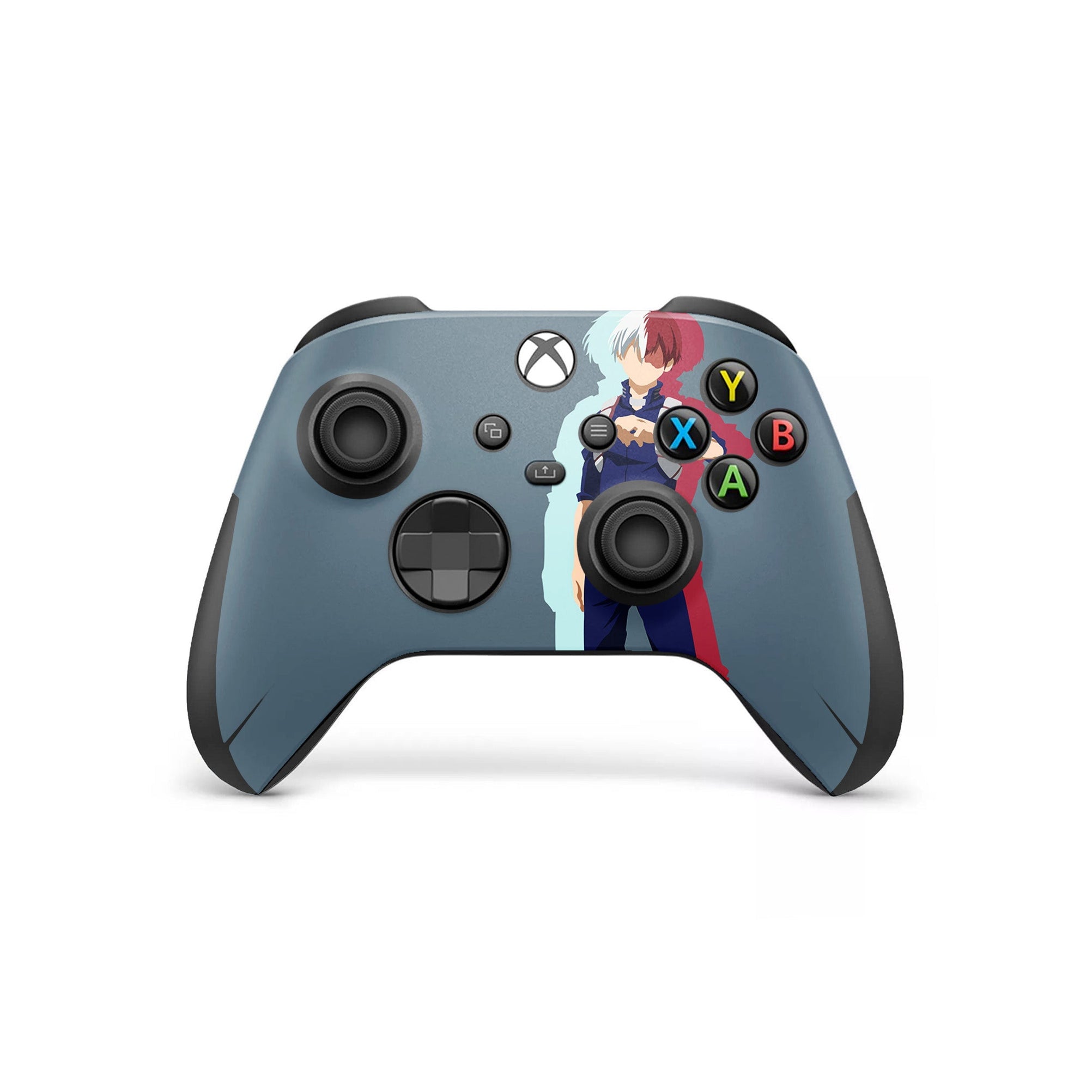 A video game skin featuring a Dual Elements 2 design for the Xbox Series X Controller.