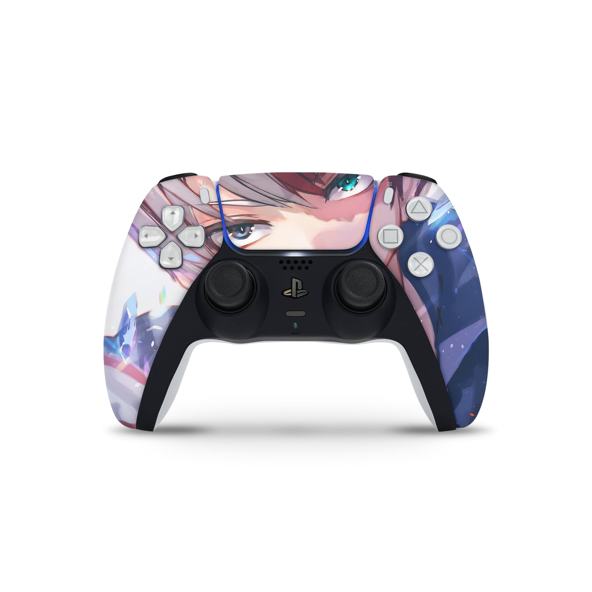 A video game skin featuring a Dual Elements 3 design for the PS5 Controller.