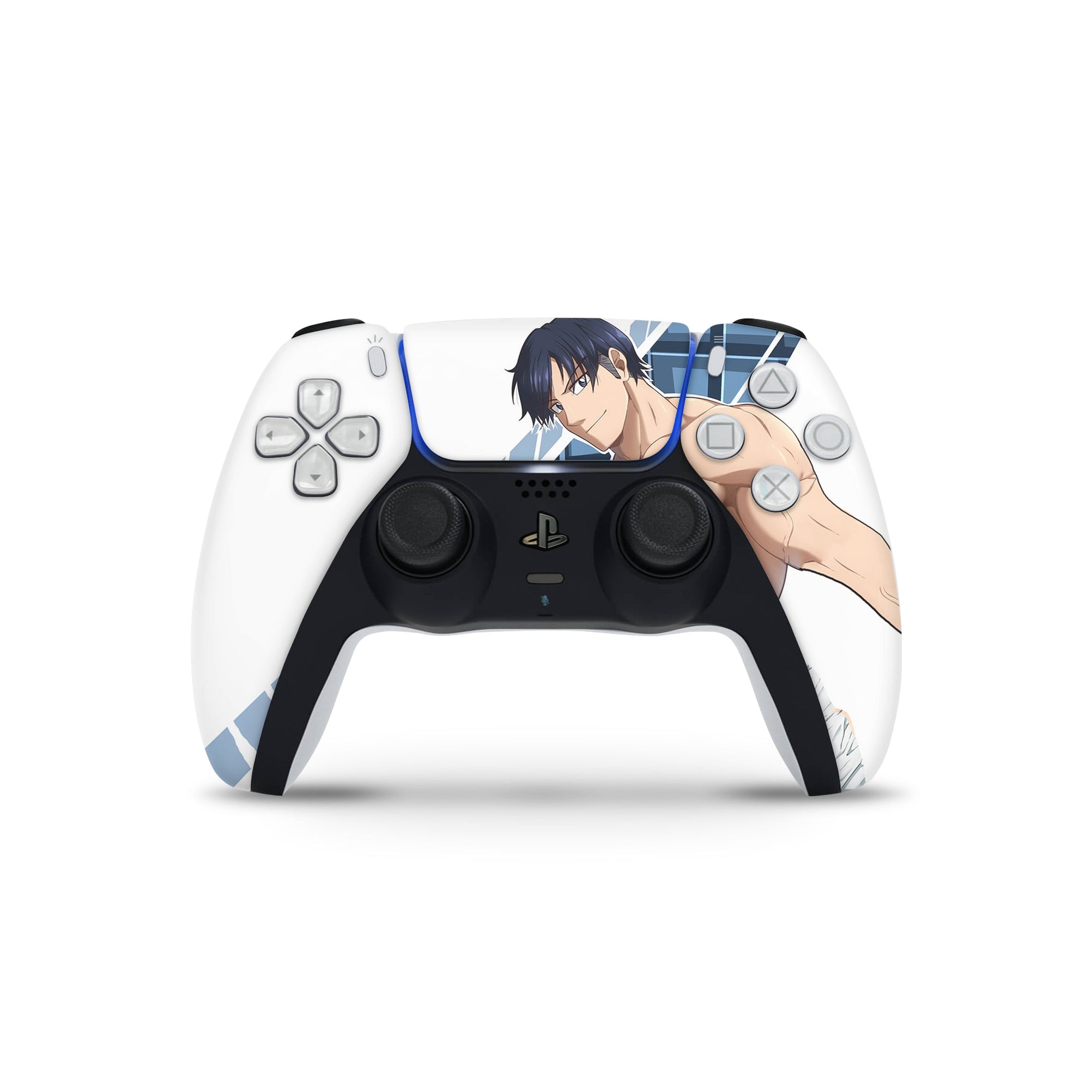 A video game skin featuring a Engine Hero 1 design for the PS5 Controller.