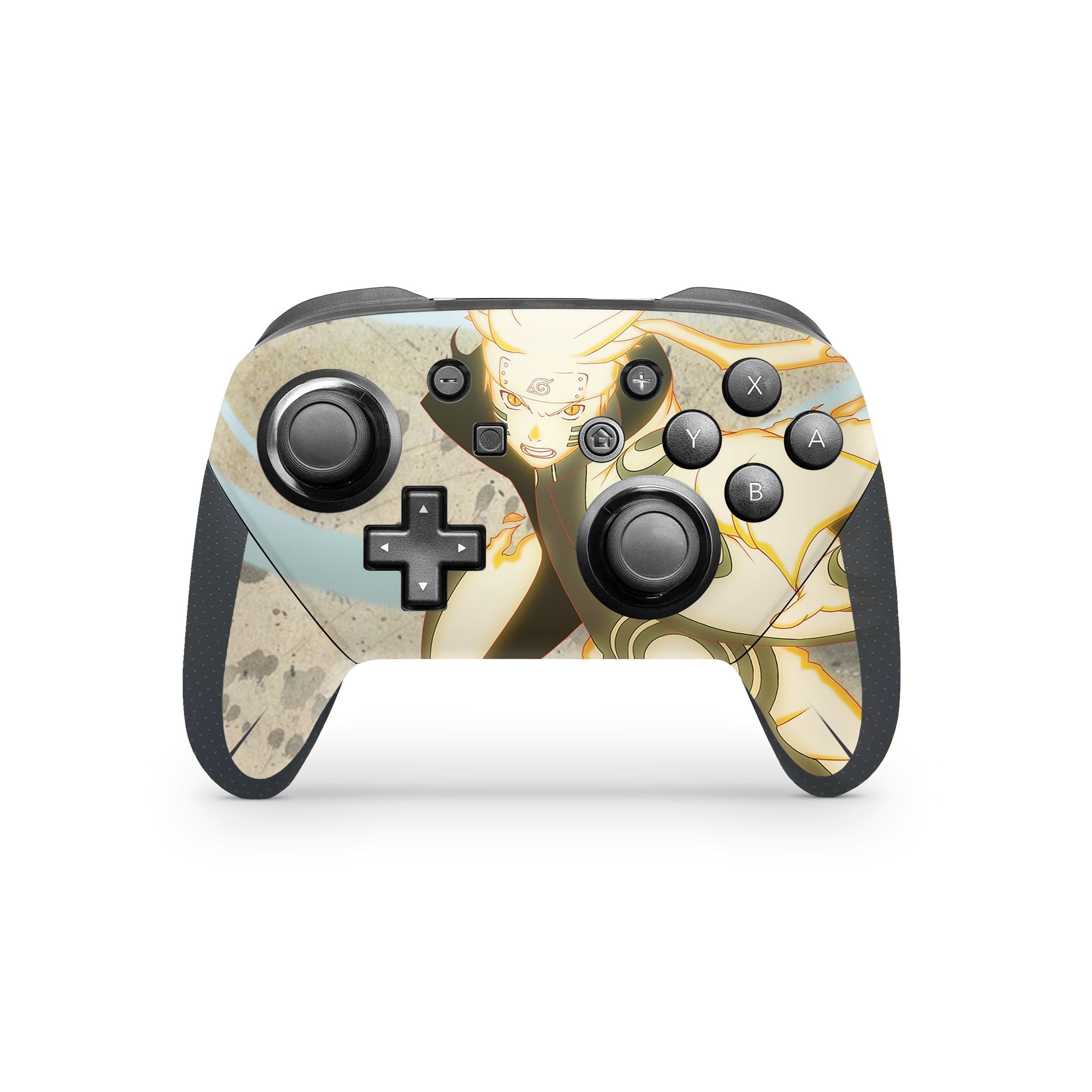 A video game skin featuring a Shinobi Legacy 1 design for the Nintendo Switch Pro Controller.