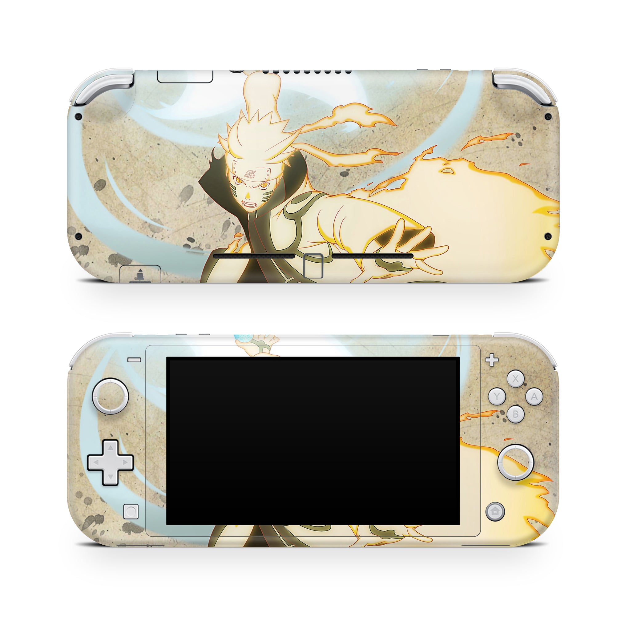 A video game skin featuring a Shinobi Legacy 1 design for the Nintendo Switch Lite.