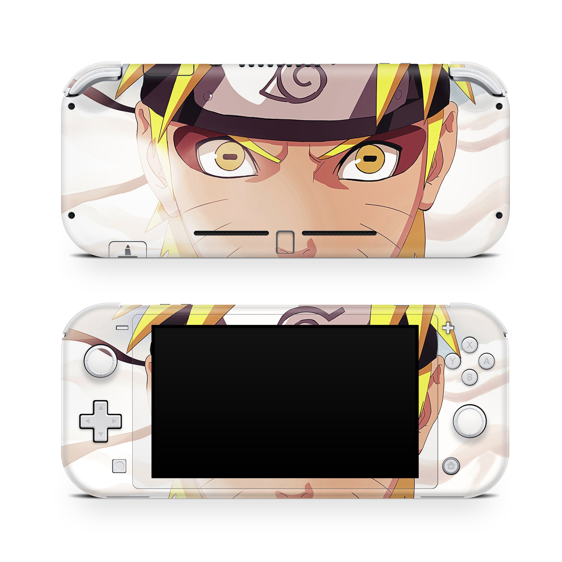 A video game skin featuring a Shinobi Legacy 2 design for the Nintendo Switch Lite.