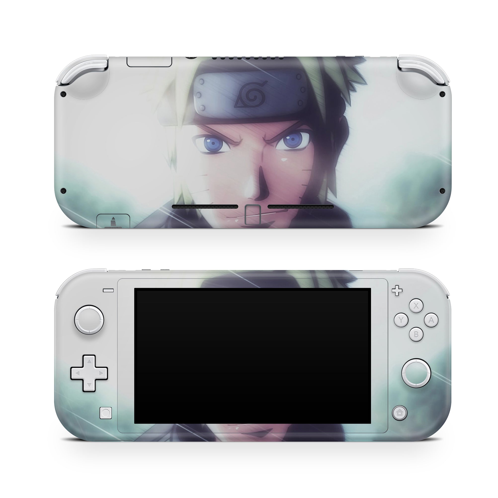 A video game skin featuring a Shinobi Legacy 3 design for the Nintendo Switch Lite.