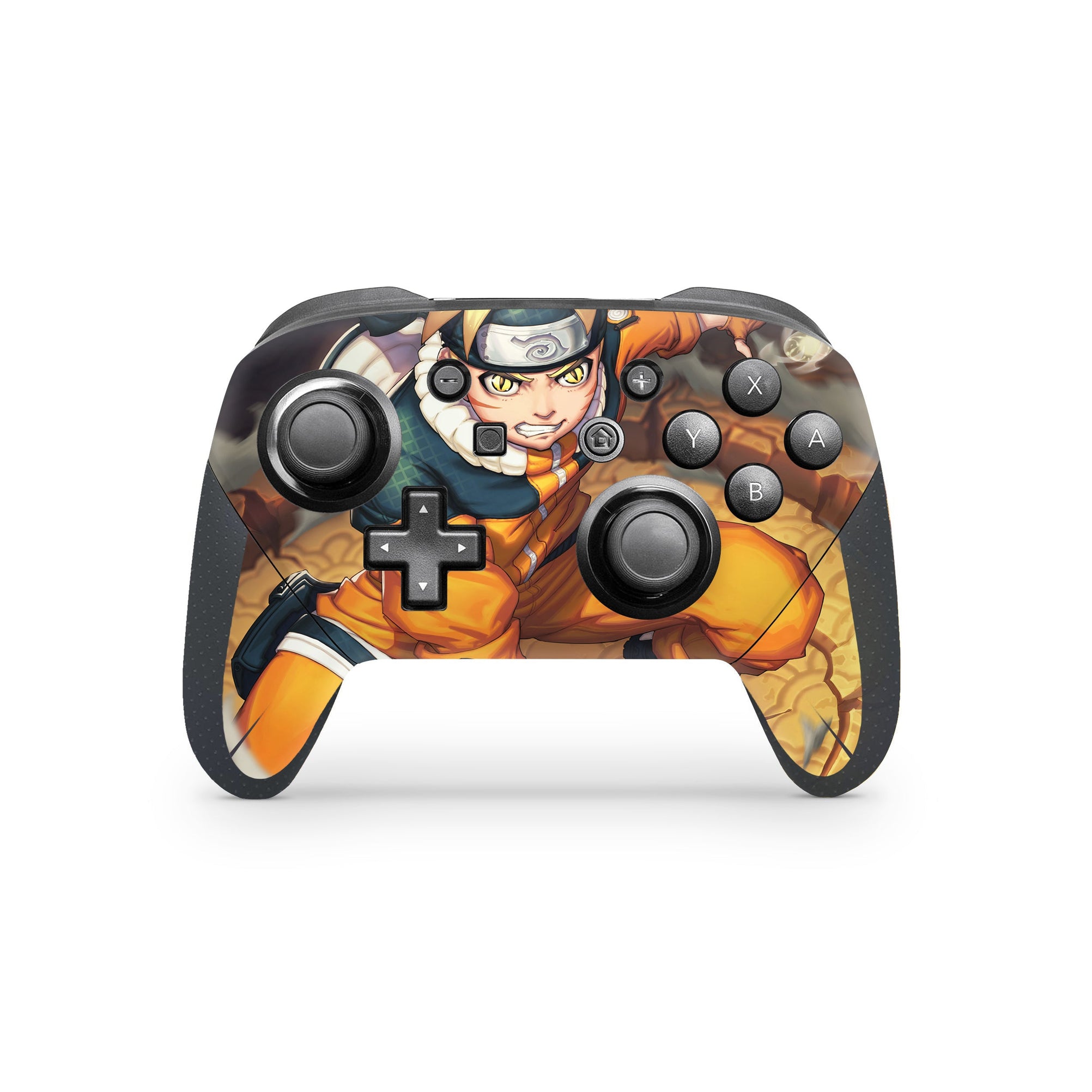 A video game skin featuring a Shinobi Legacy 5 design for the Nintendo Switch Pro Controller.