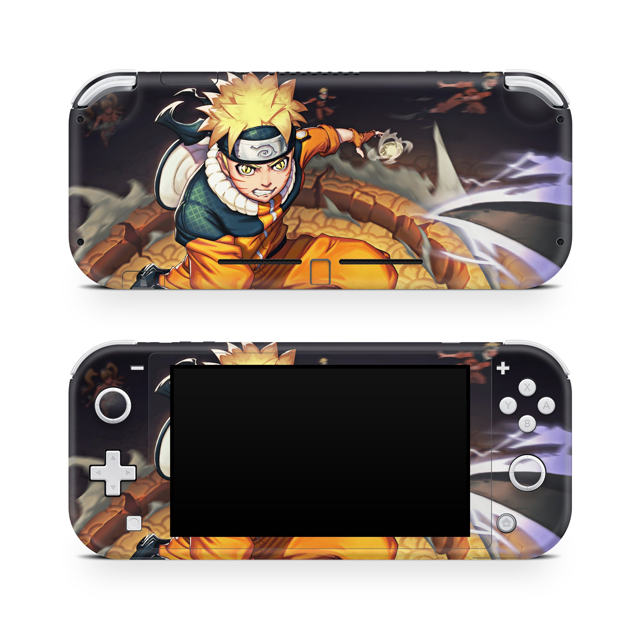 A video game skin featuring a Shinobi Legacy 5 design for the Nintendo Switch Lite.