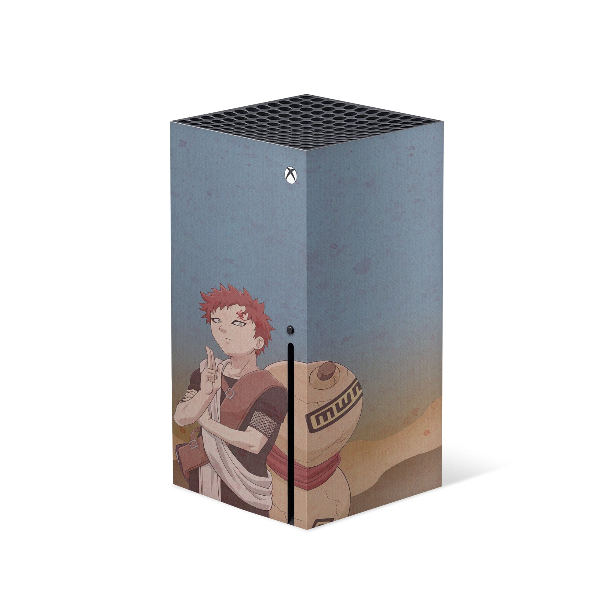 A video game skin featuring a Sand Manipulator 2 design for the Xbox Series X.