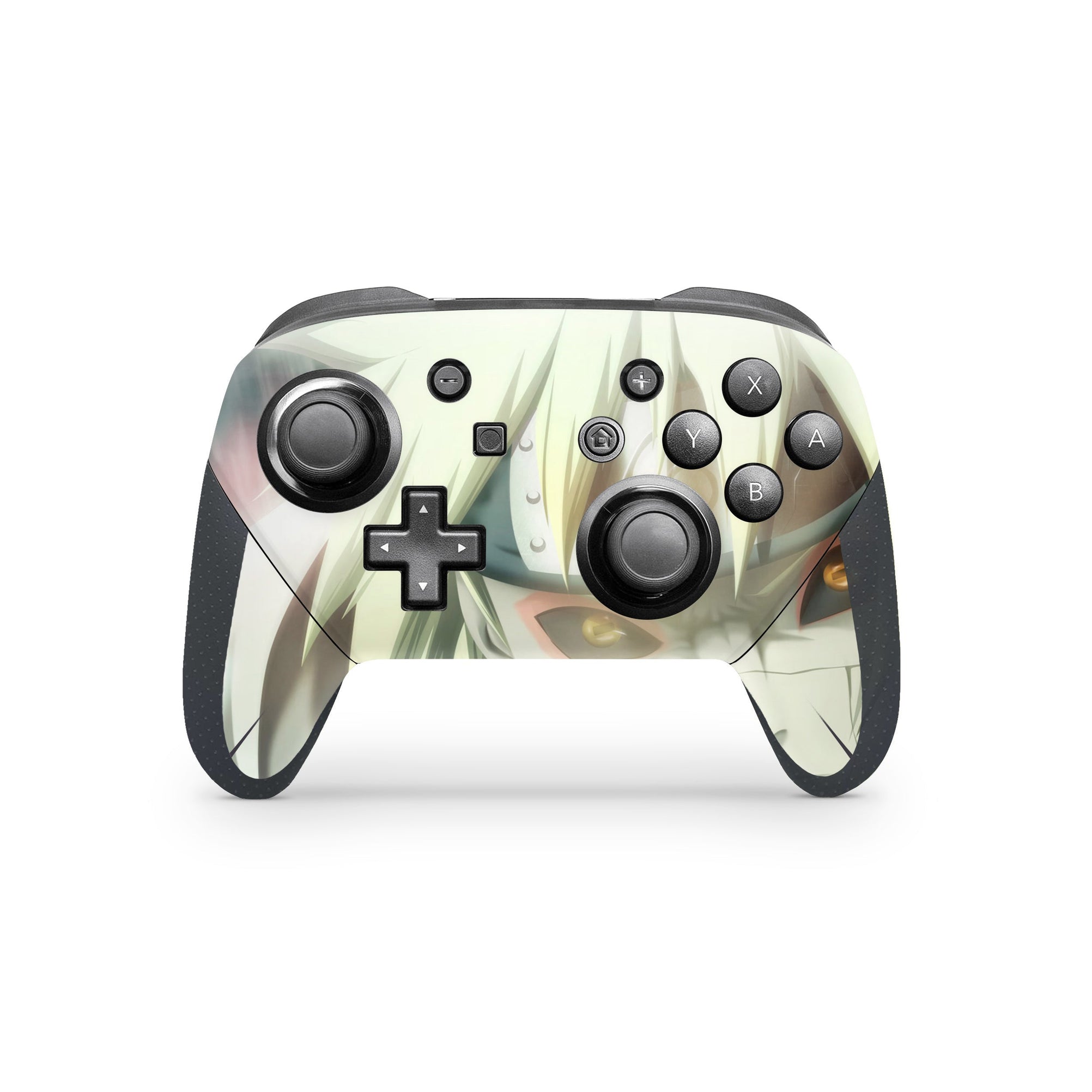 A video game skin featuring a Solar Streak 1 design for the Nintendo Switch Pro Controller.