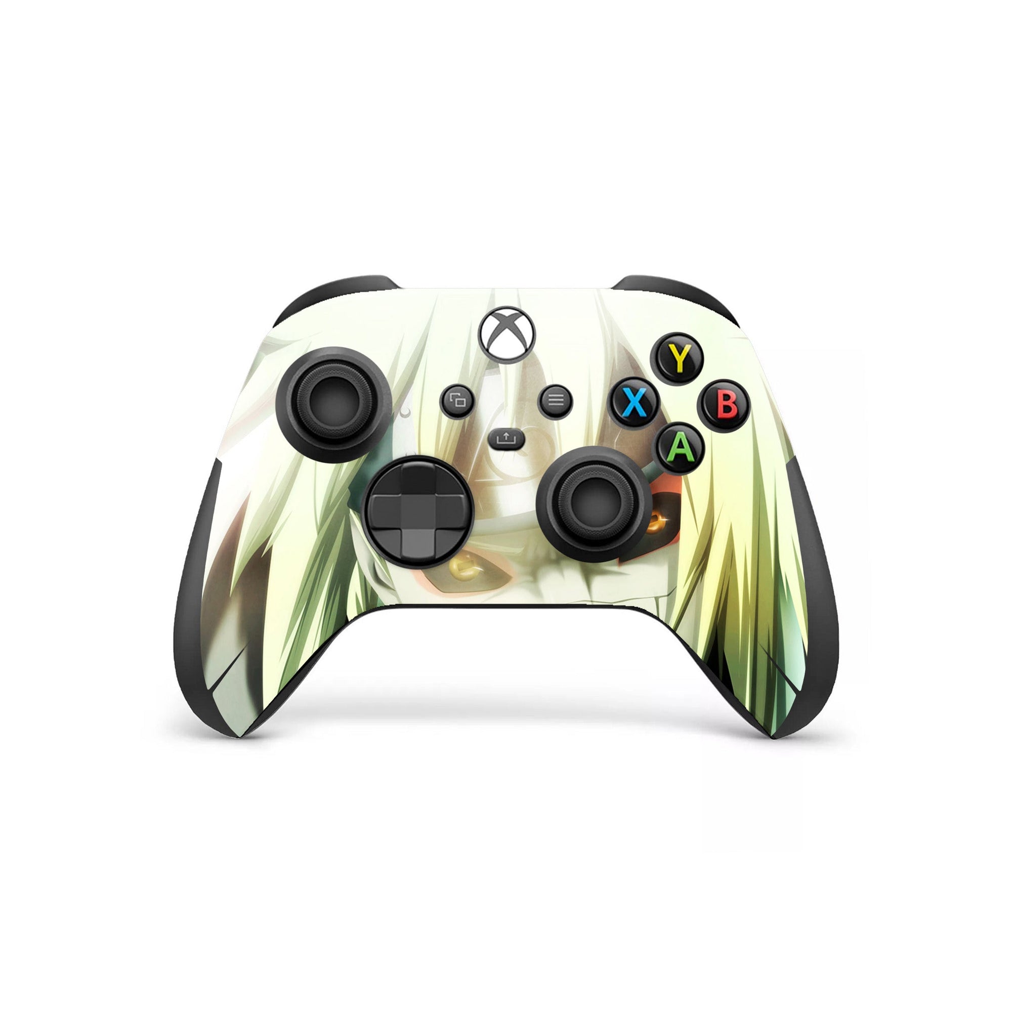 A video game skin featuring a Solar Streak 1 design for the Xbox Series Wireless Controller.