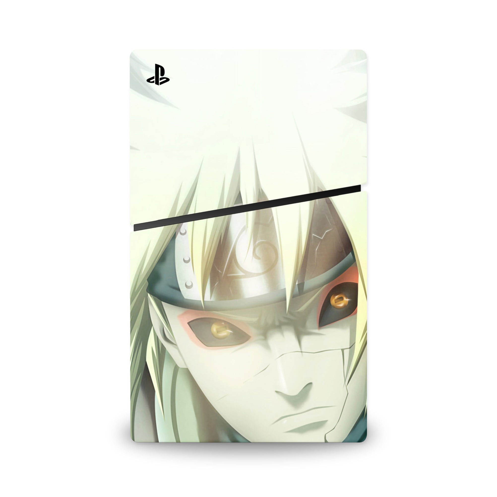 A video game skin featuring a Solar Streak 1 design for the PS5 Slim Digital.