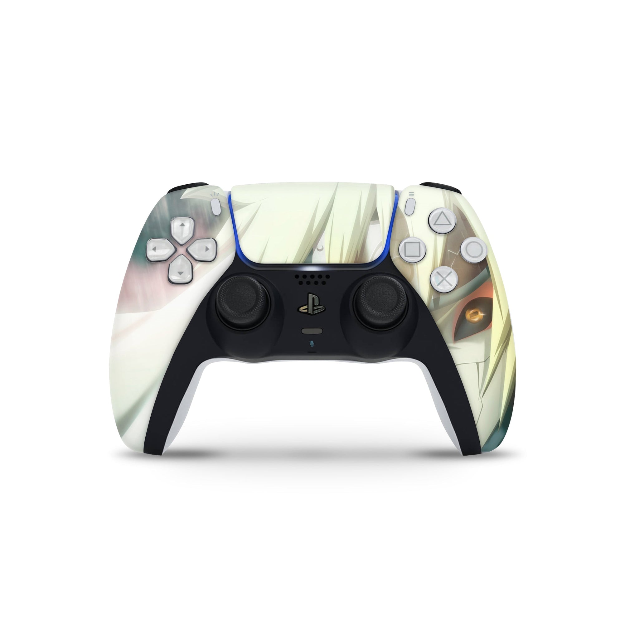 A video game skin featuring a Solar Streak 1 design for the PS5 Controller.