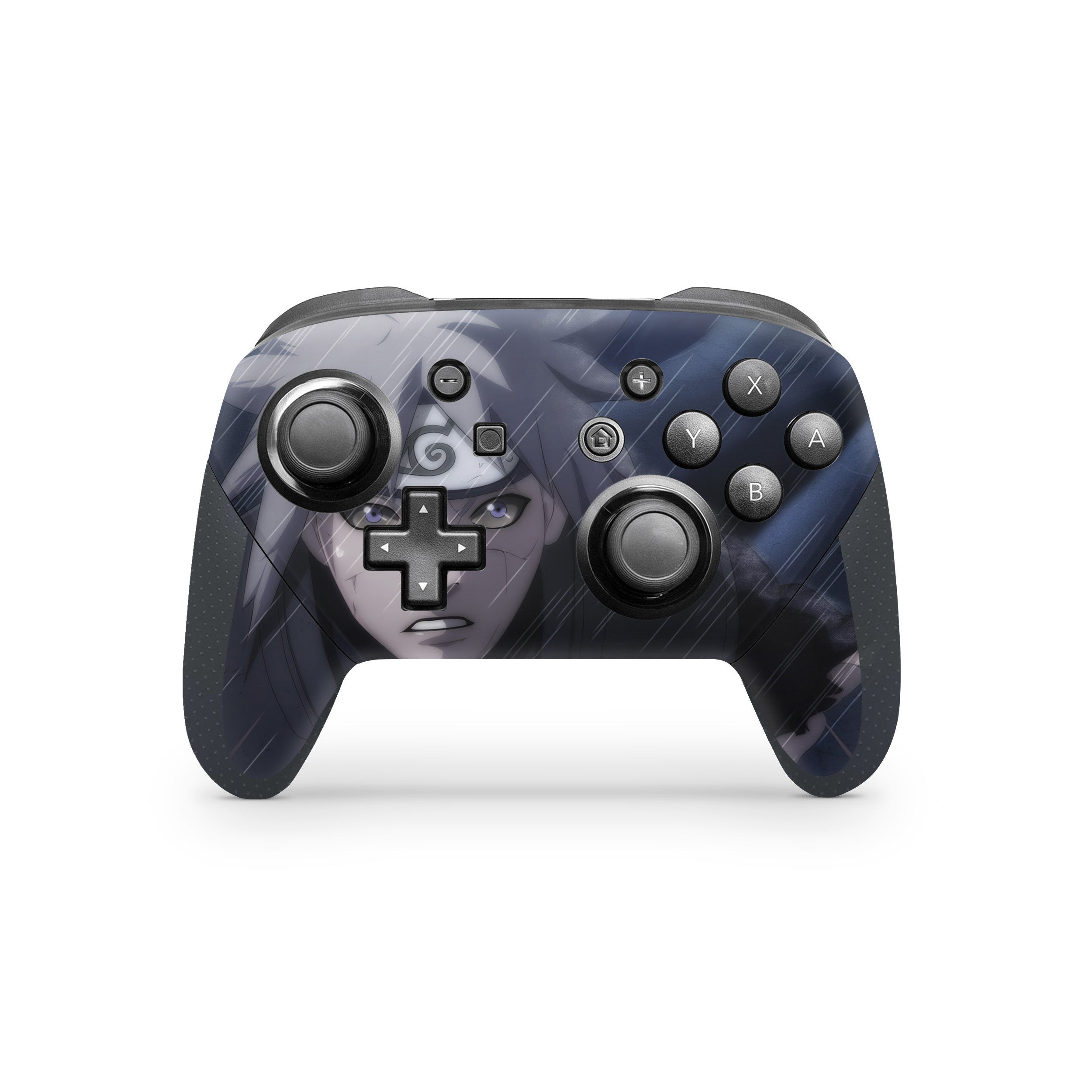 A video game skin featuring a Solar Streak 2 design for the Nintendo Switch Pro Controller.