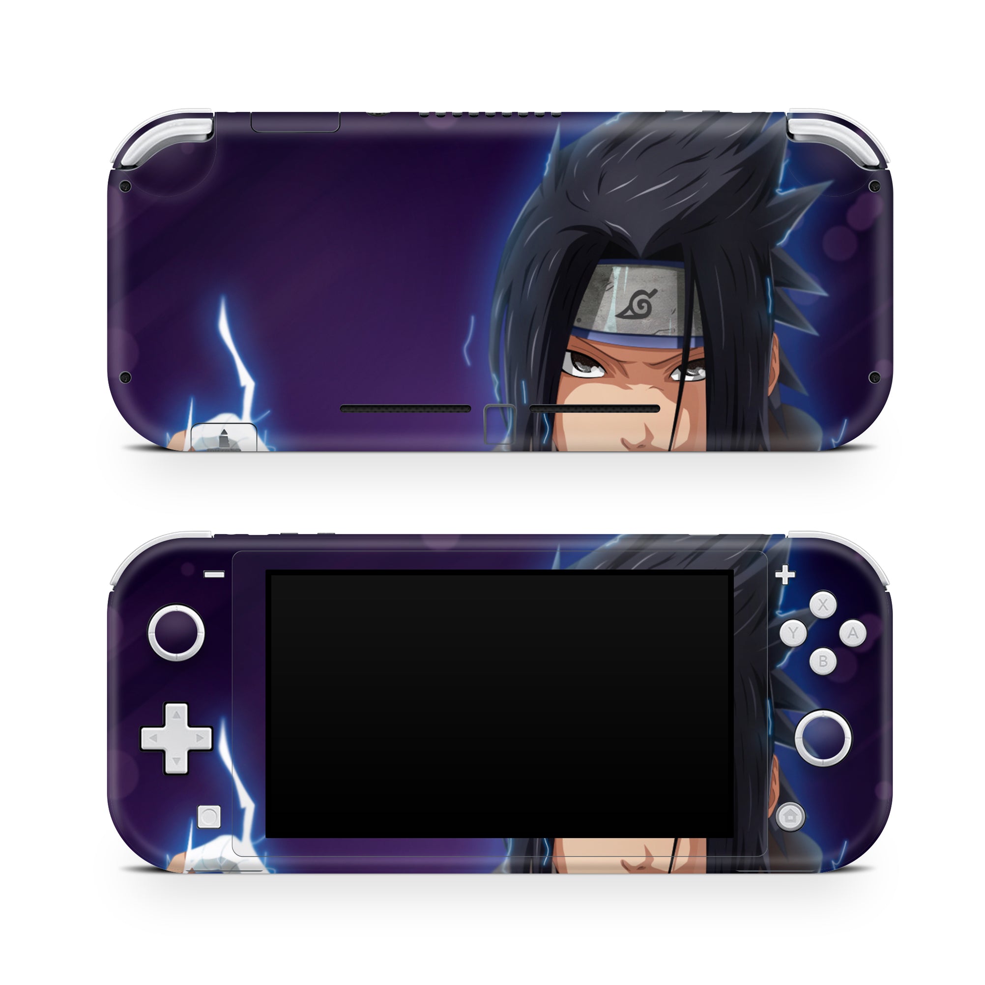 A video game skin featuring a Avenger 4 design for the Nintendo Switch Lite.