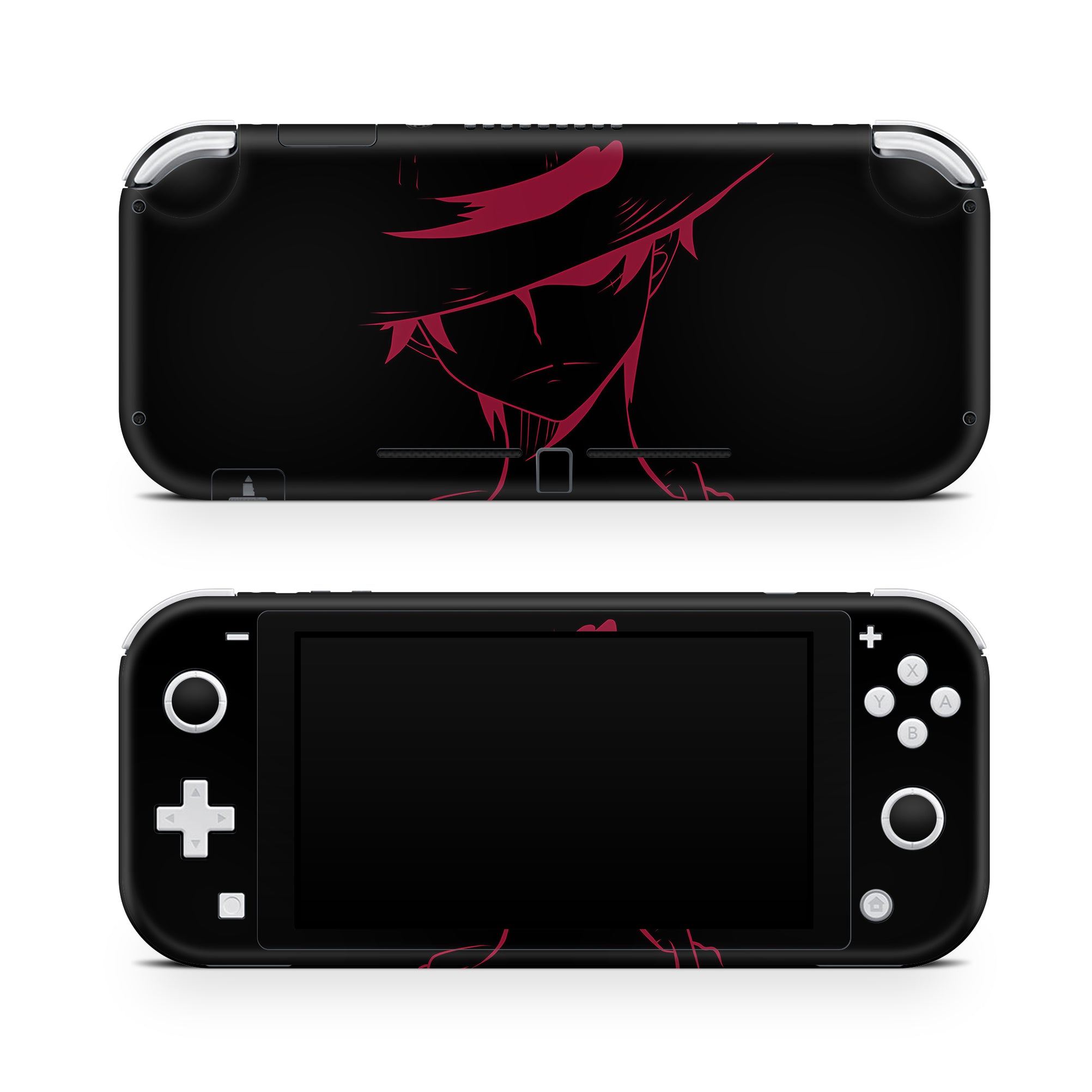 A video game skin featuring a Straw Hat Captain 7 design for the Nintendo Switch Lite.