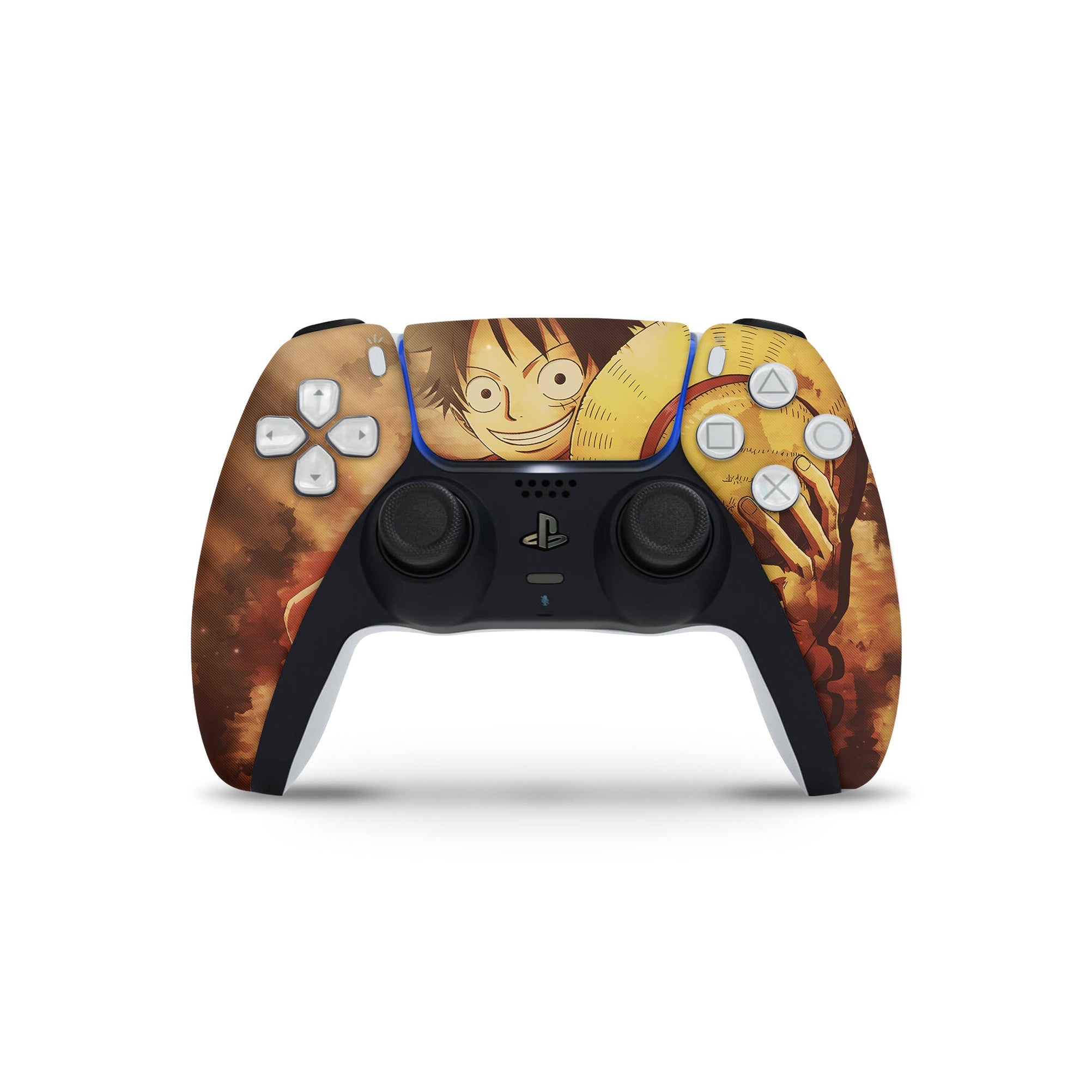 A video game skin featuring a Straw Hat Captain 8 design for the PS5 Controller.