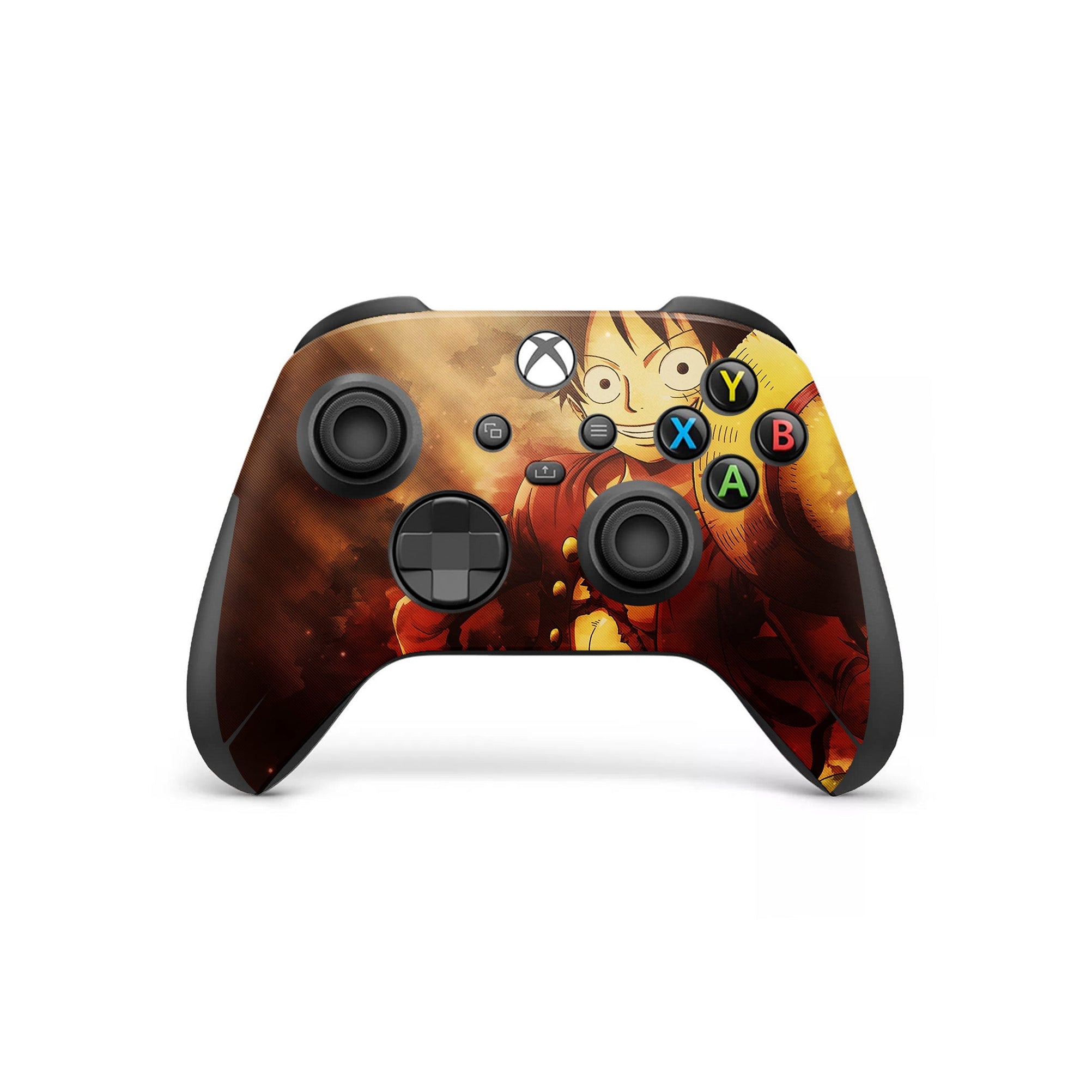 A video game skin featuring a Straw Hat Captain 8 design for the Xbox Series X Controller.