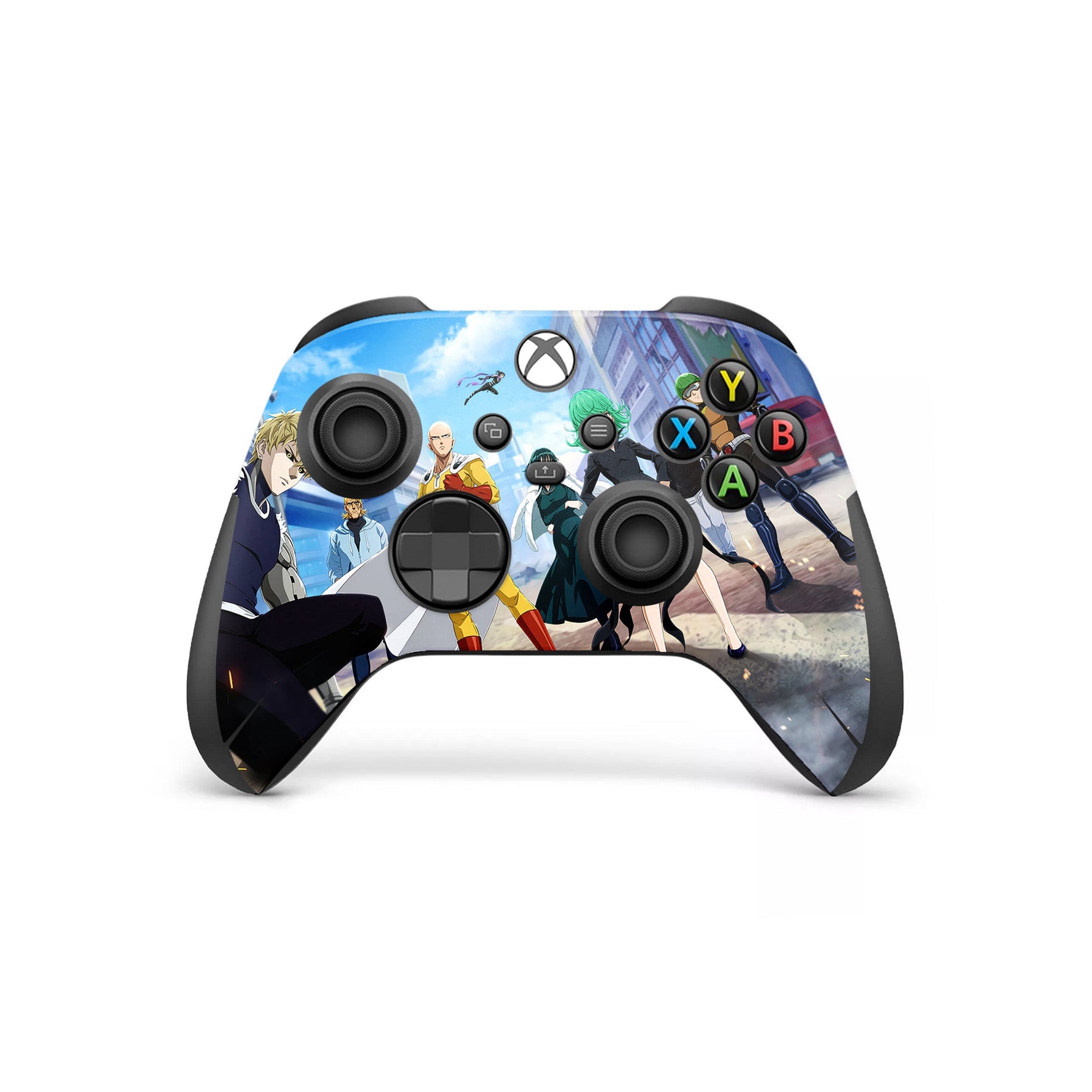 A video game skin featuring a Supreme Punch Master 2 design for the Xbox Series Wireless Controller.