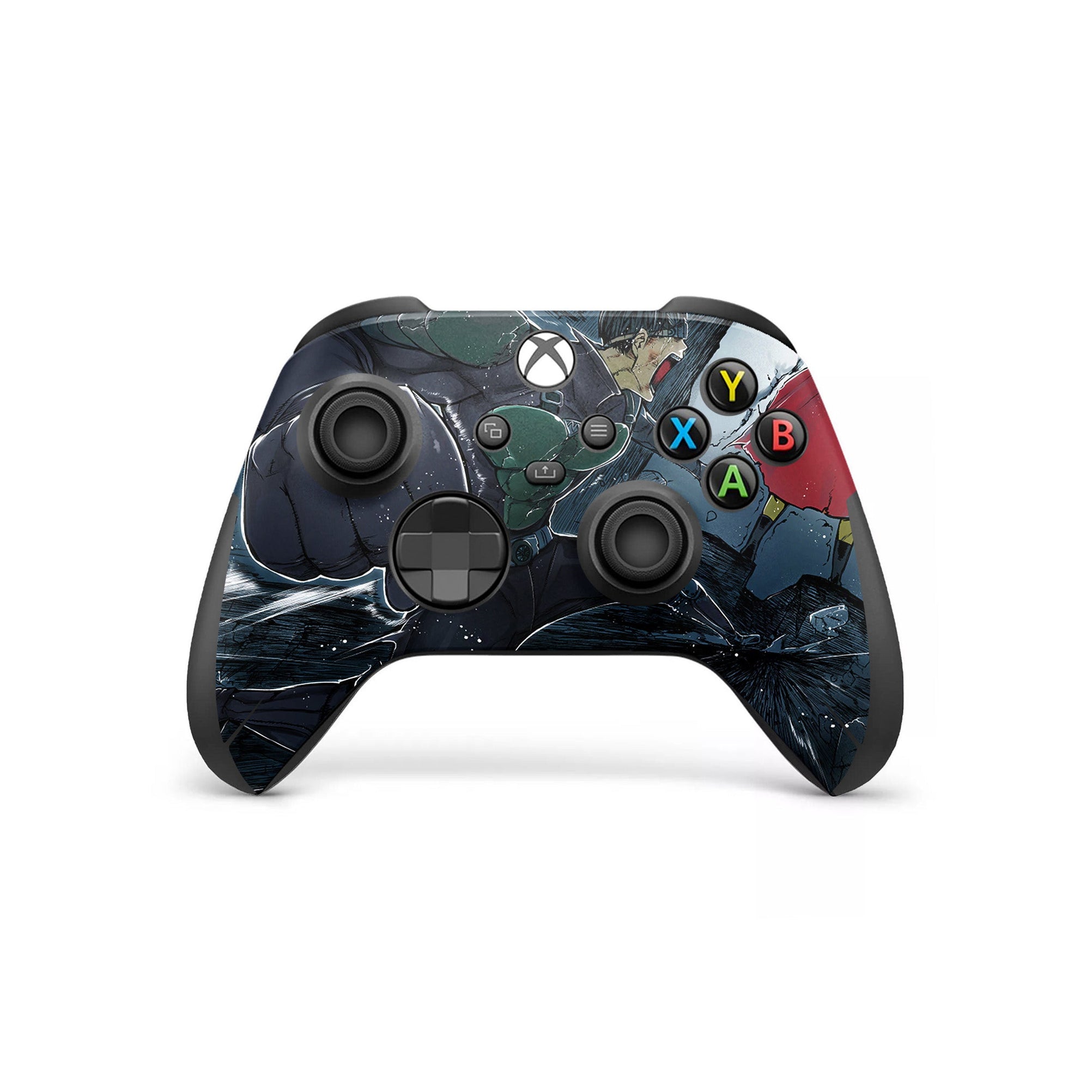 A video game skin featuring a Supreme Punch Master 3 design for the Xbox Series Wireless Controller.