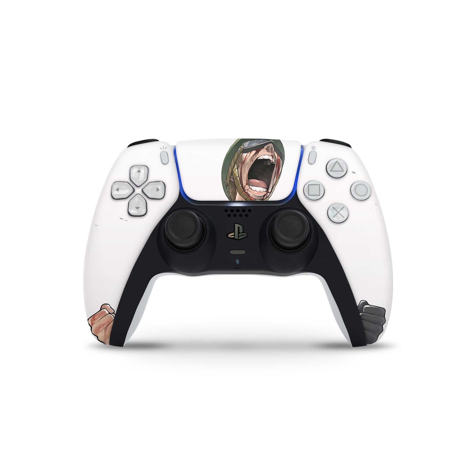 A video game skin featuring a Supreme Punch Master 4 design for the PS5 Controller.