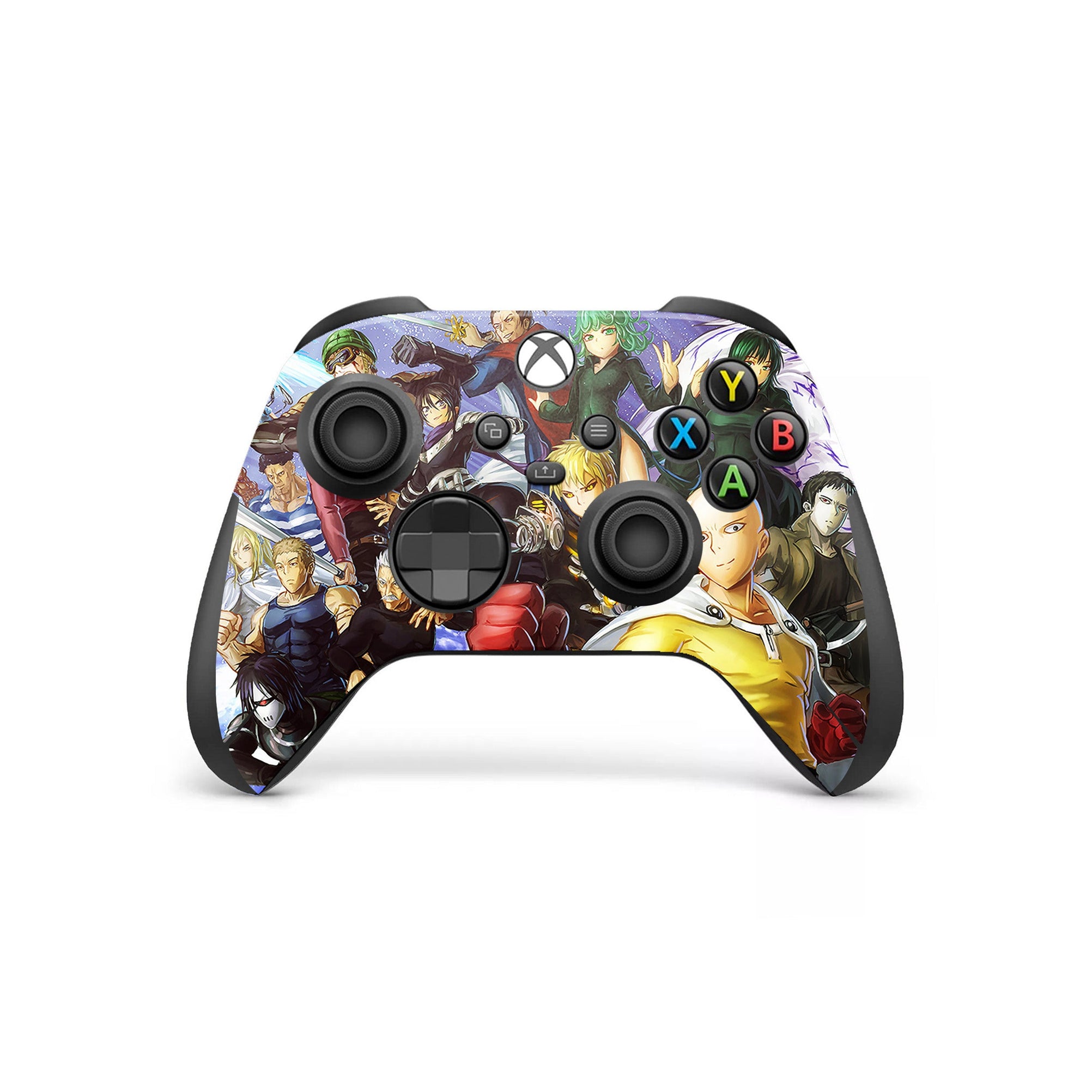 A video game skin featuring a Supreme Punch Master 5 design for the Xbox Series Wireless Controller.