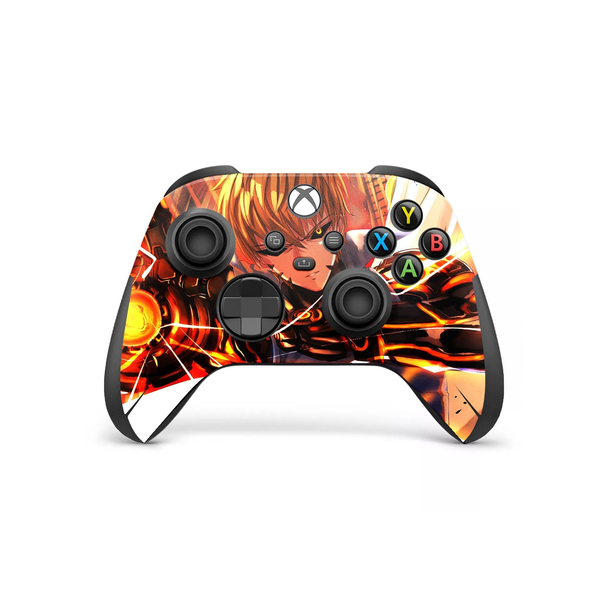 A video game skin featuring a Cyborg Apprentice 1 design for the Xbox Series X Controller.