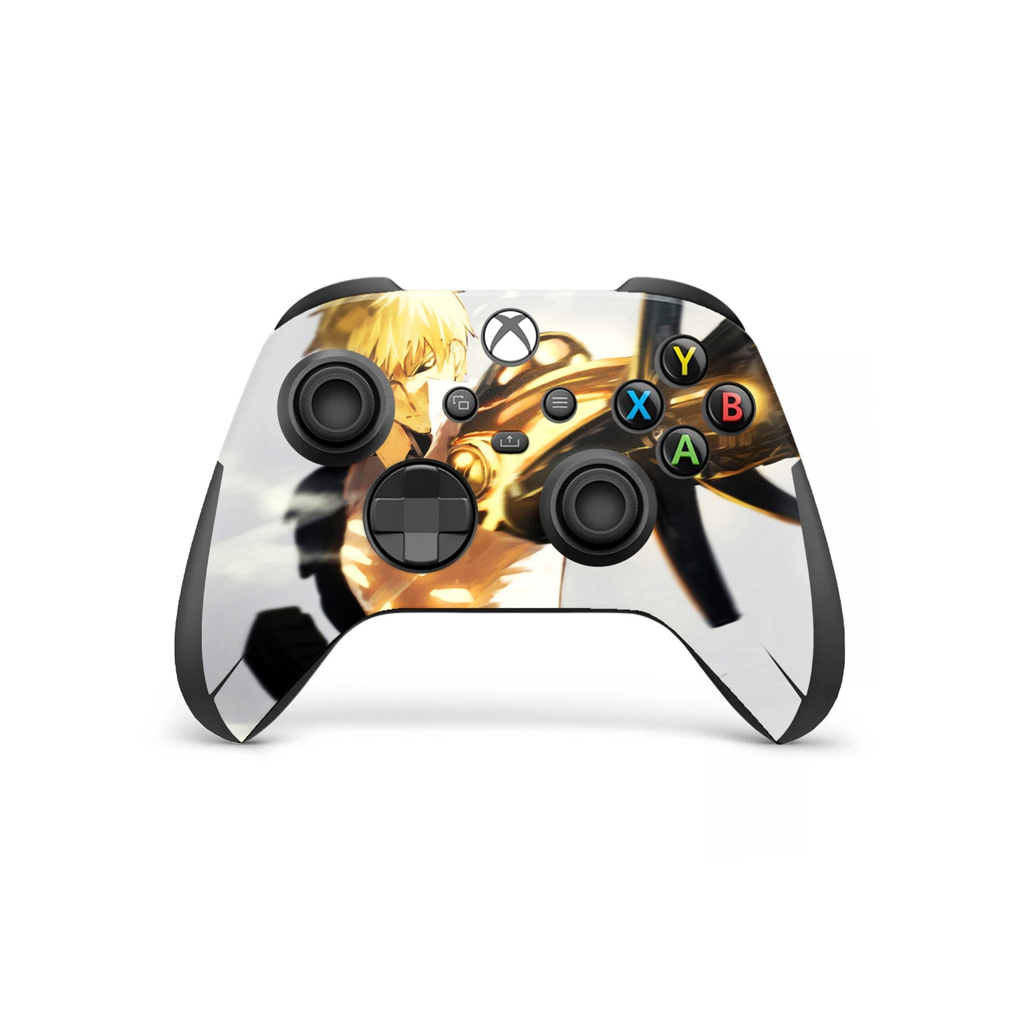 A video game skin featuring a Cyborg Apprentice 3 design for the Xbox Series X Controller.