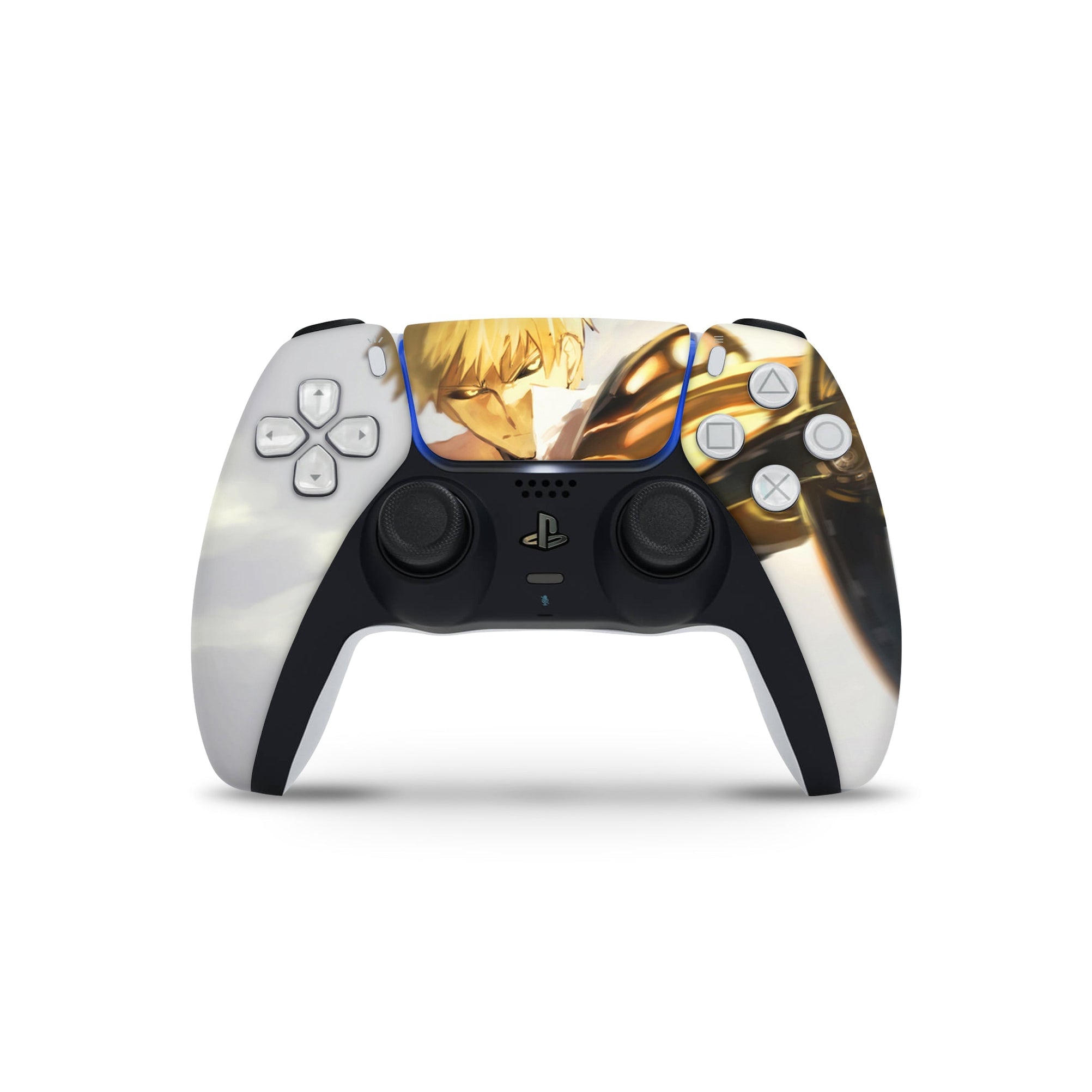 A video game skin featuring a Cyborg Apprentice 3 design for the PS5 Controller.