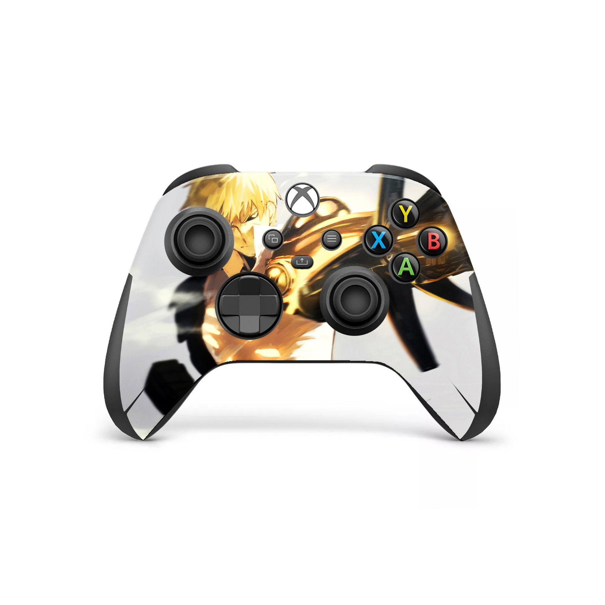 A video game skin featuring a Cyborg Apprentice 3 design for the Xbox Series Wireless Controller.