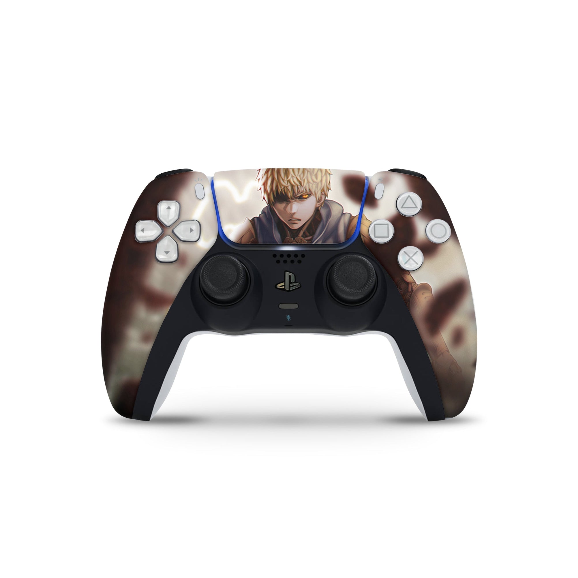 A video game skin featuring a Cyborg Apprentice 4 design for the PS5 Controller.