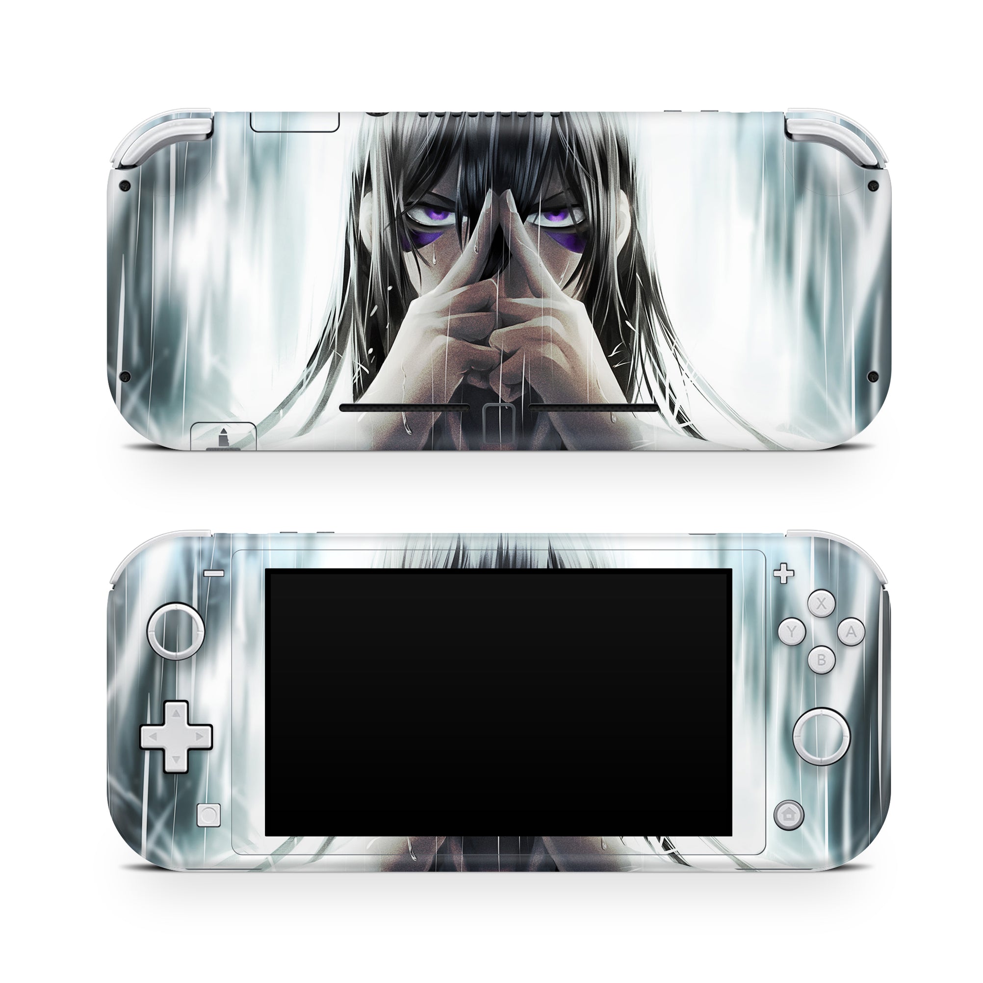 A video game skin featuring a Speedster Ninja 2 design for the Nintendo Switch Lite.