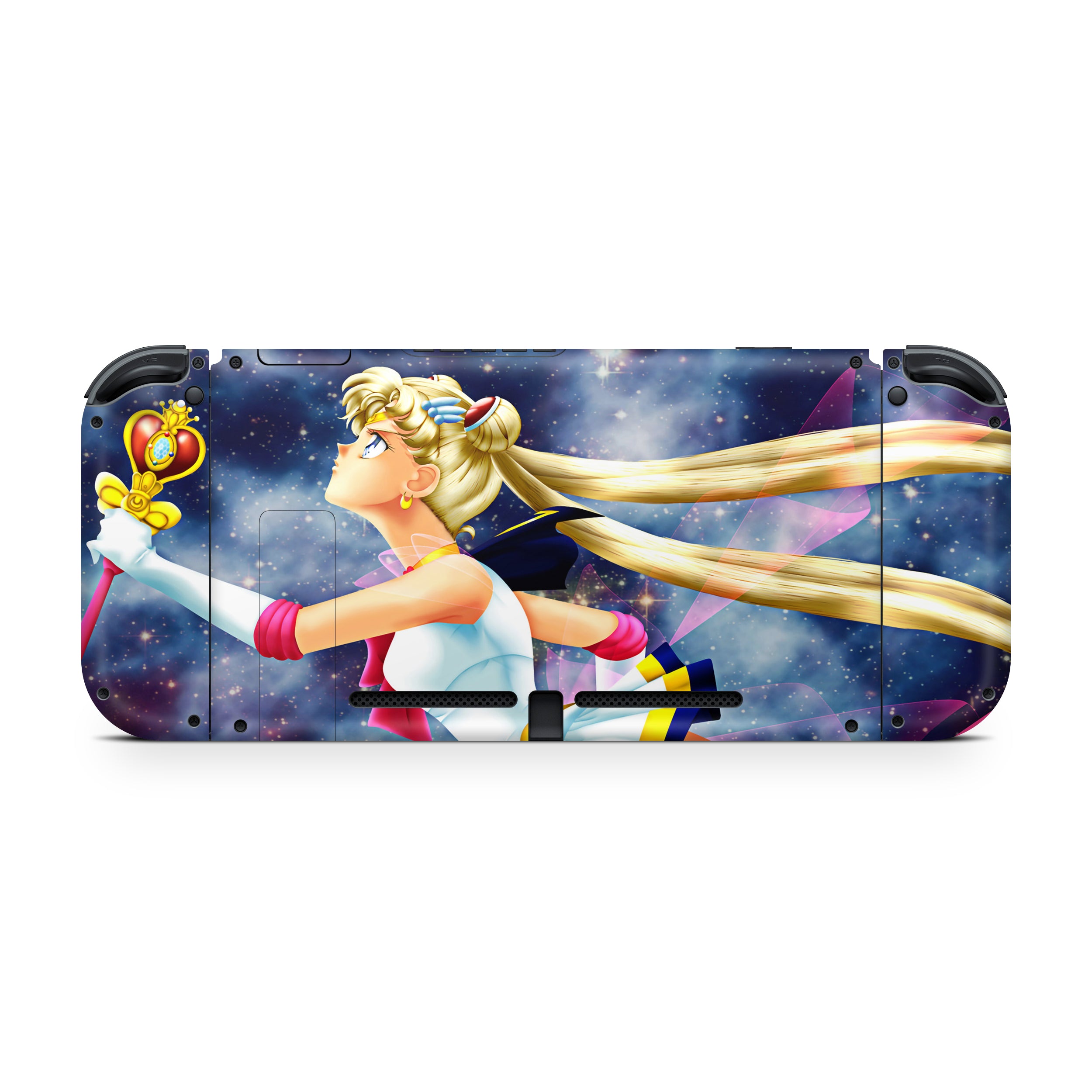 A video game skin featuring a Moon Princess 3 design for the Nintendo Switch.