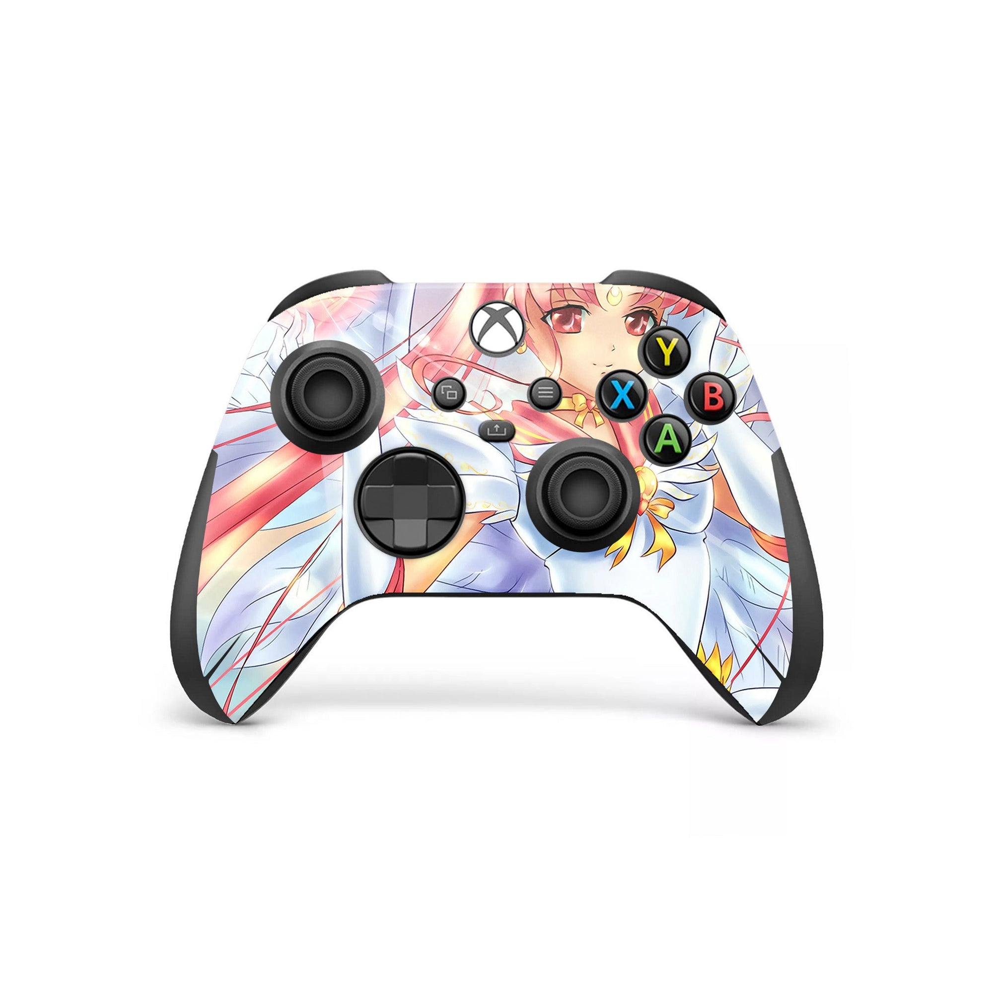 A video game skin featuring a Moon Princess 4 design for the Xbox Series Wireless Controller.