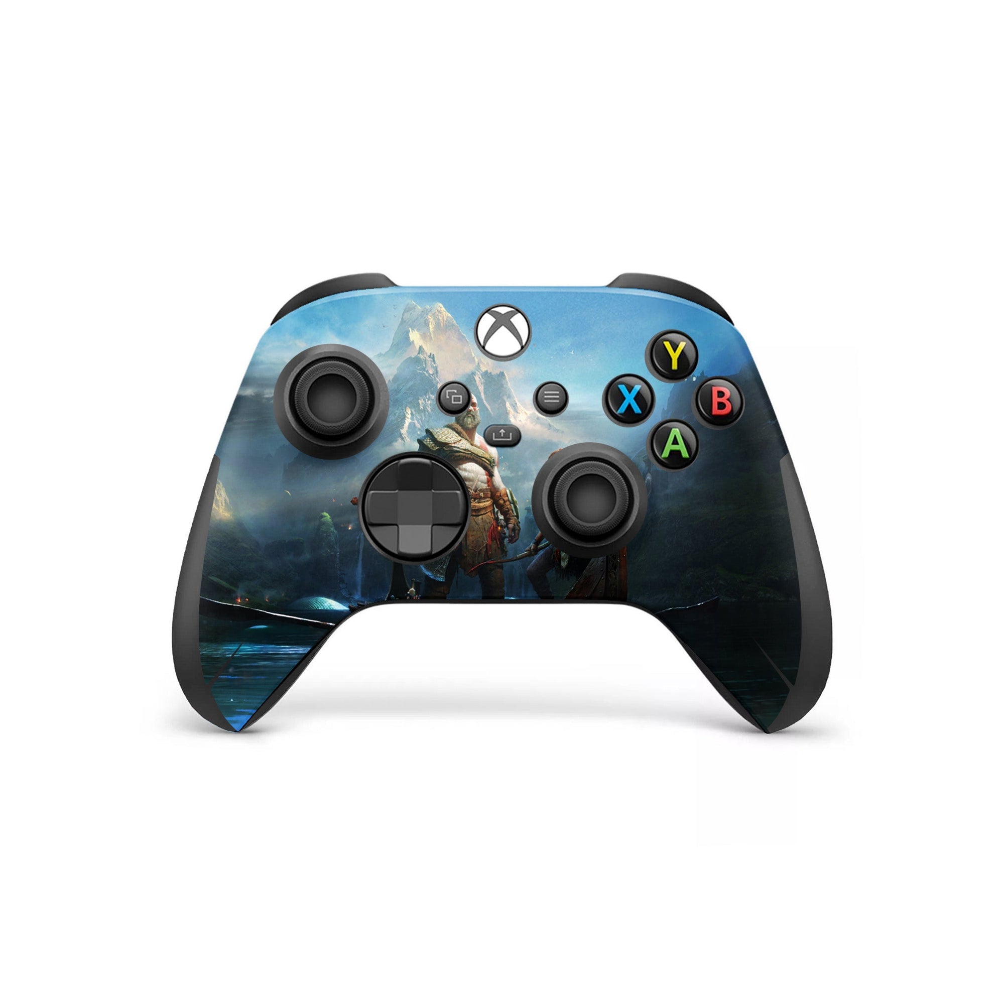 A video game skin featuring a Spartan Legend 1 design for the Xbox Series X Controller.