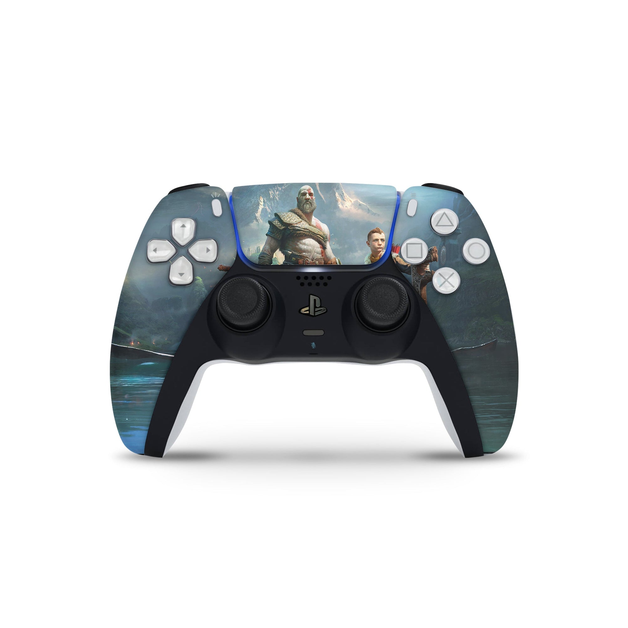 A video game skin featuring a Spartan Legend 1 design for the PS5 Controller.