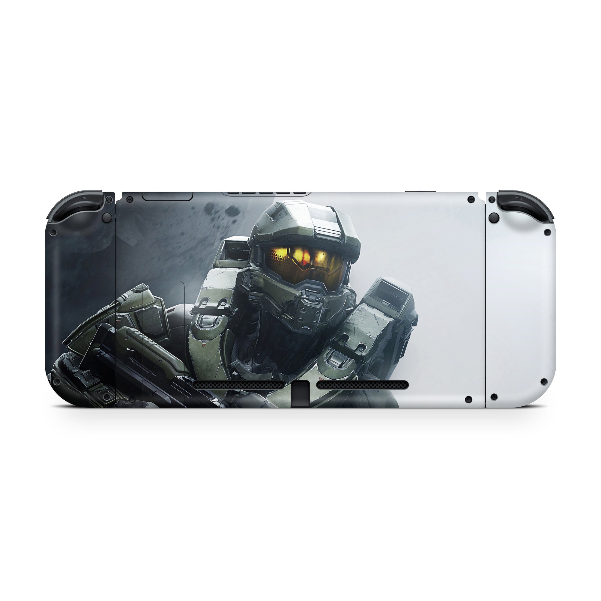 A video game skin featuring a Spartan Vanguard 1 design for the Nintendo Switch.