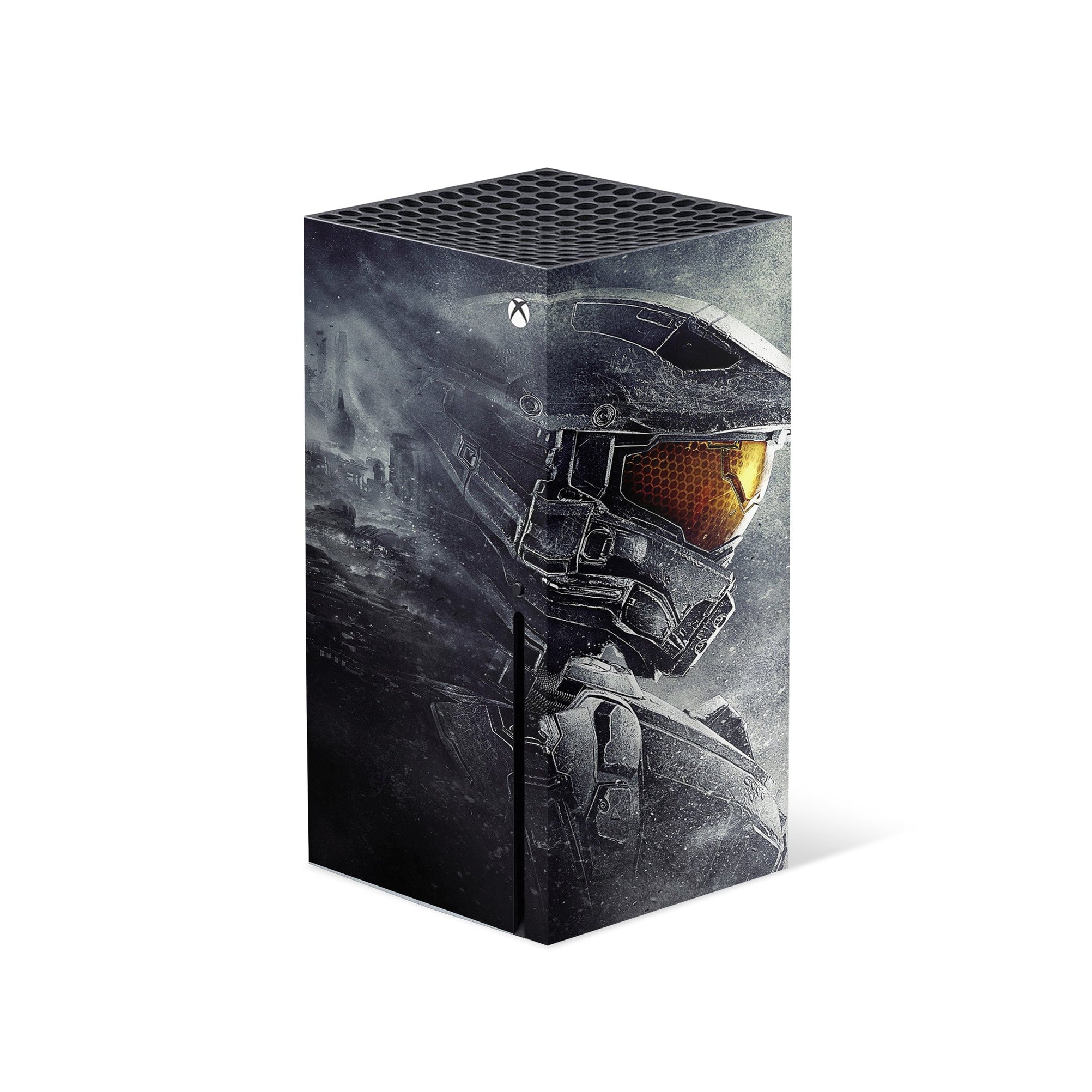 A video game skin featuring a Spartan Vanguard 2 design for the Xbox Series X.