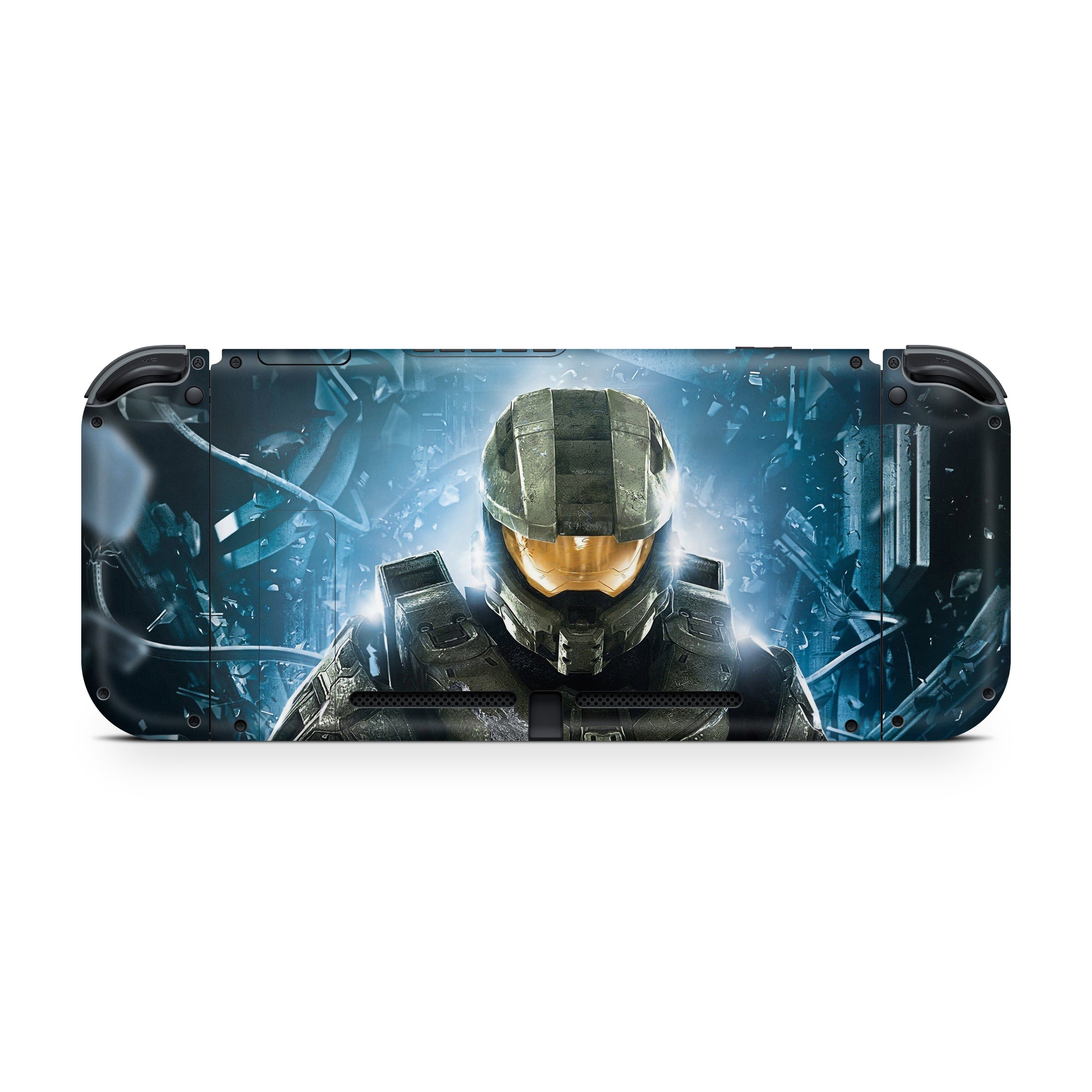 A video game skin featuring a Spartan Vanguard 3 design for the Nintendo Switch.